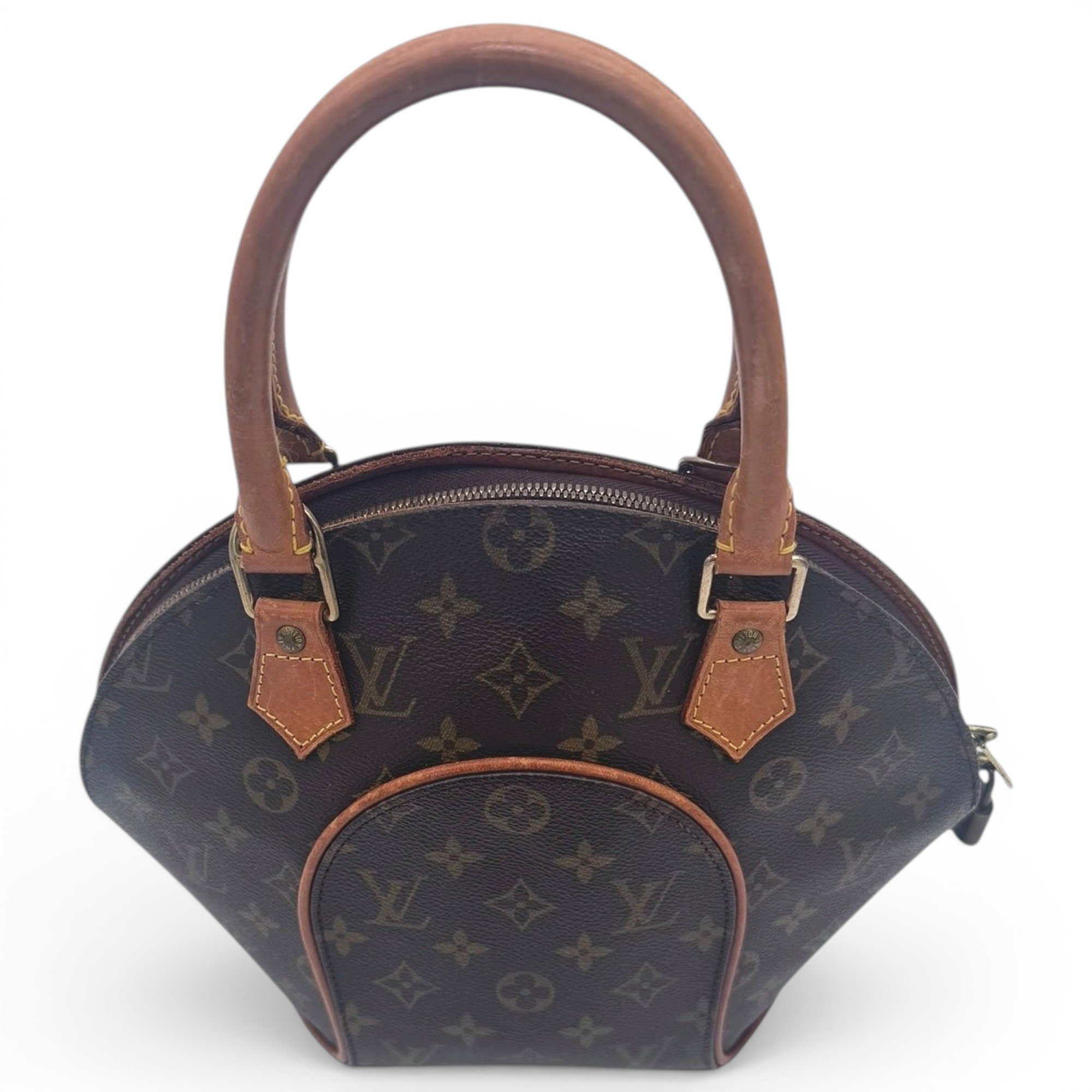Ellipse cloth handbag