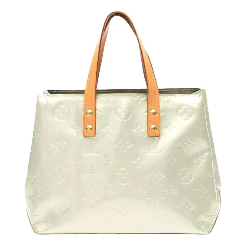 Reade patent leather tote