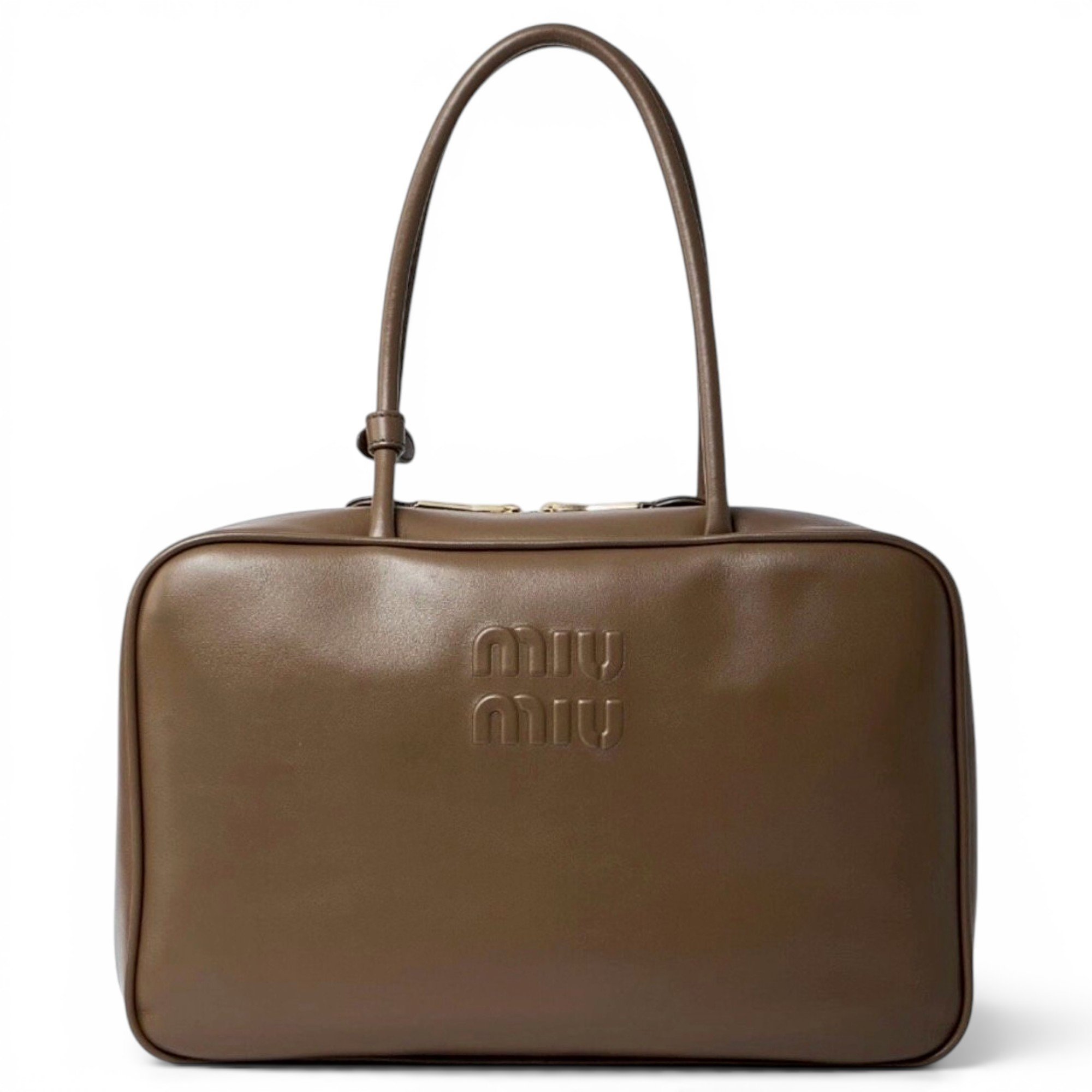 Beau leather handbag