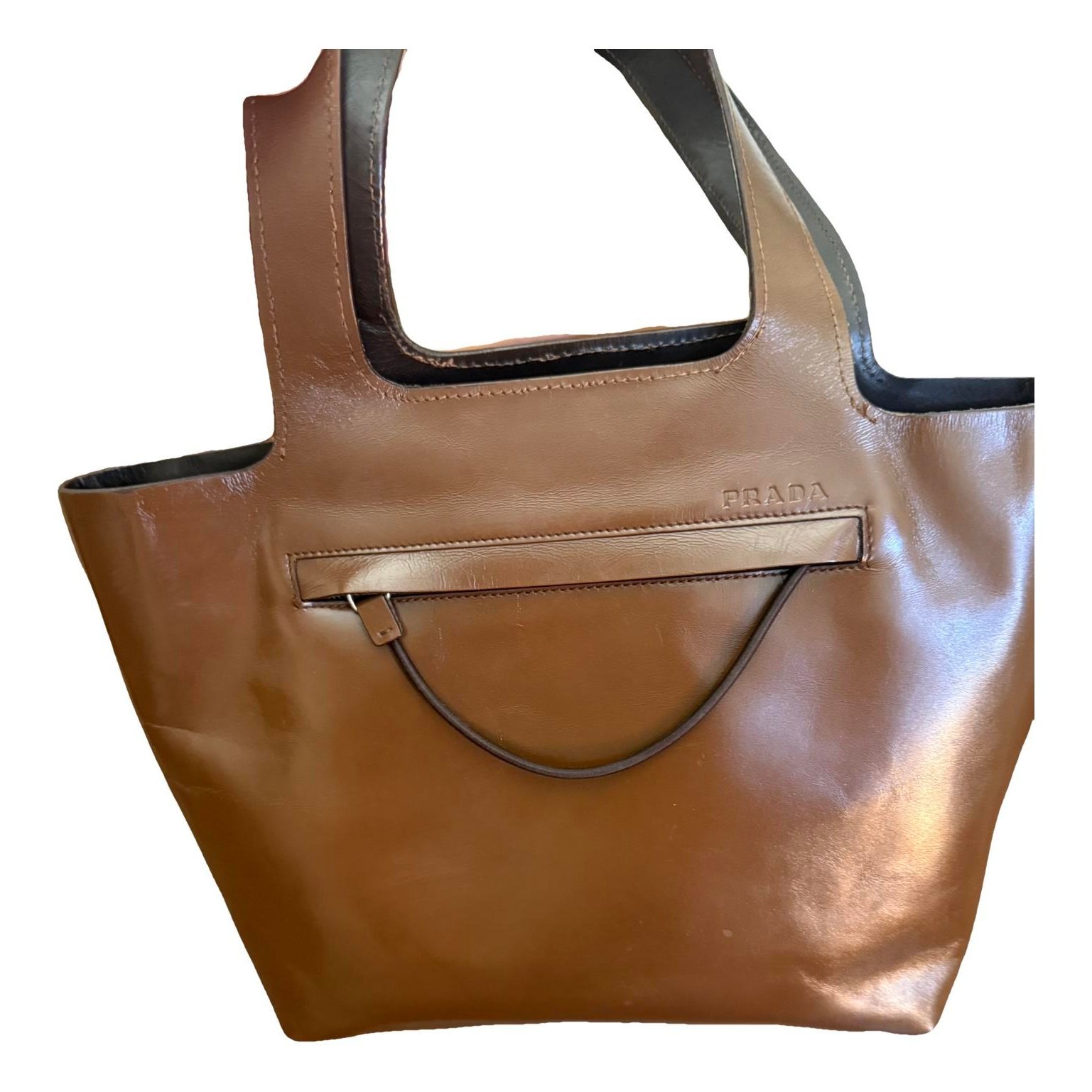 Leather handbag