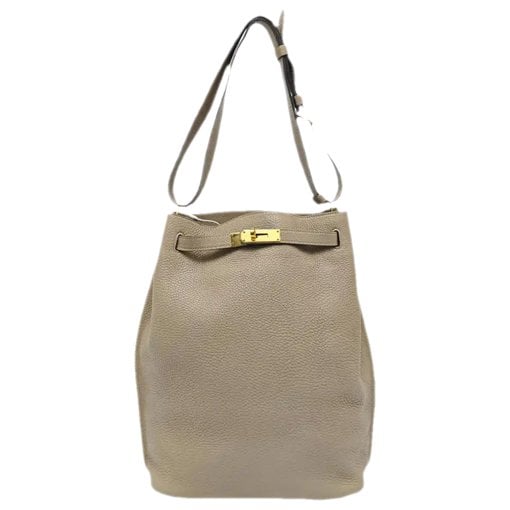 So Kelly leather handbag