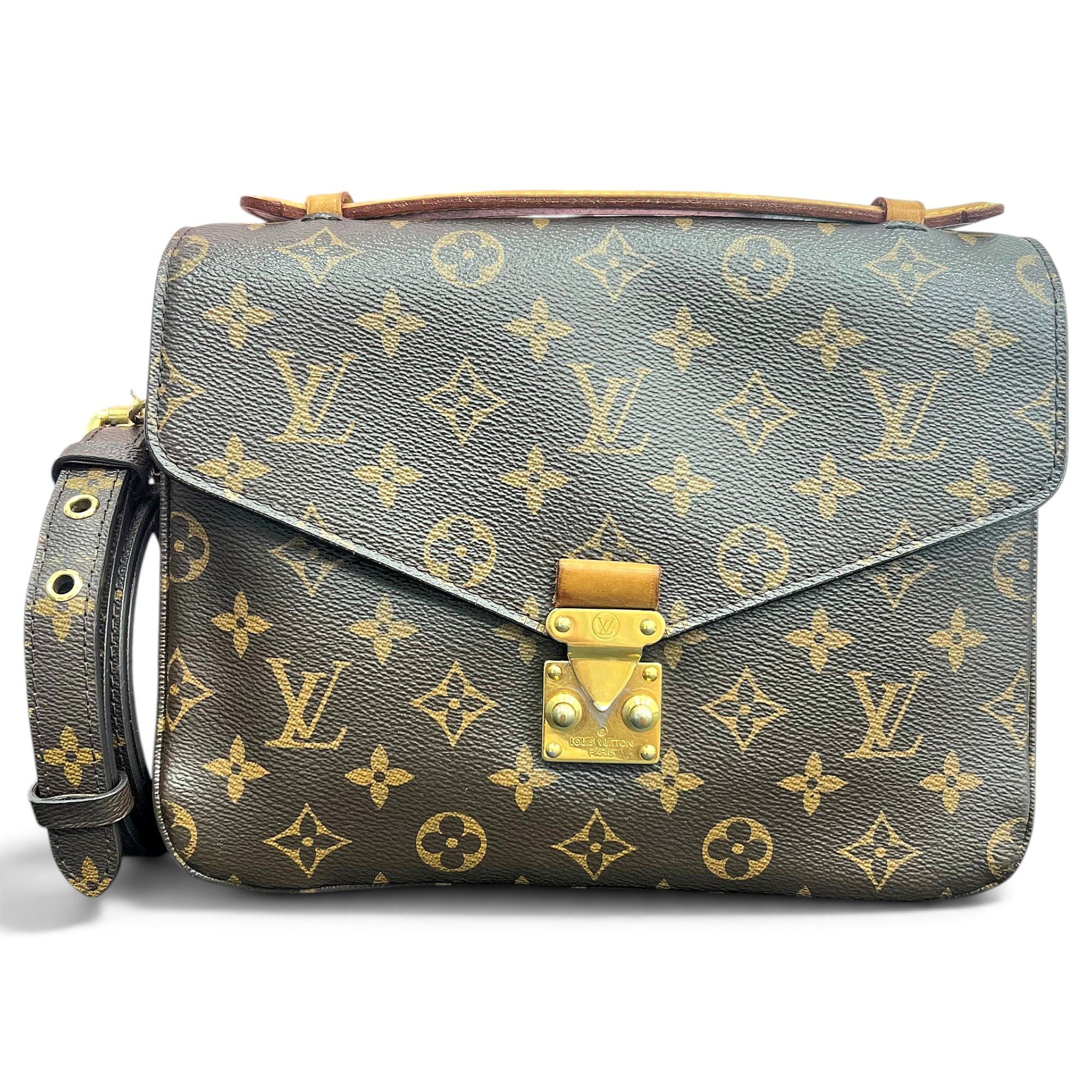 Metis leather handbag