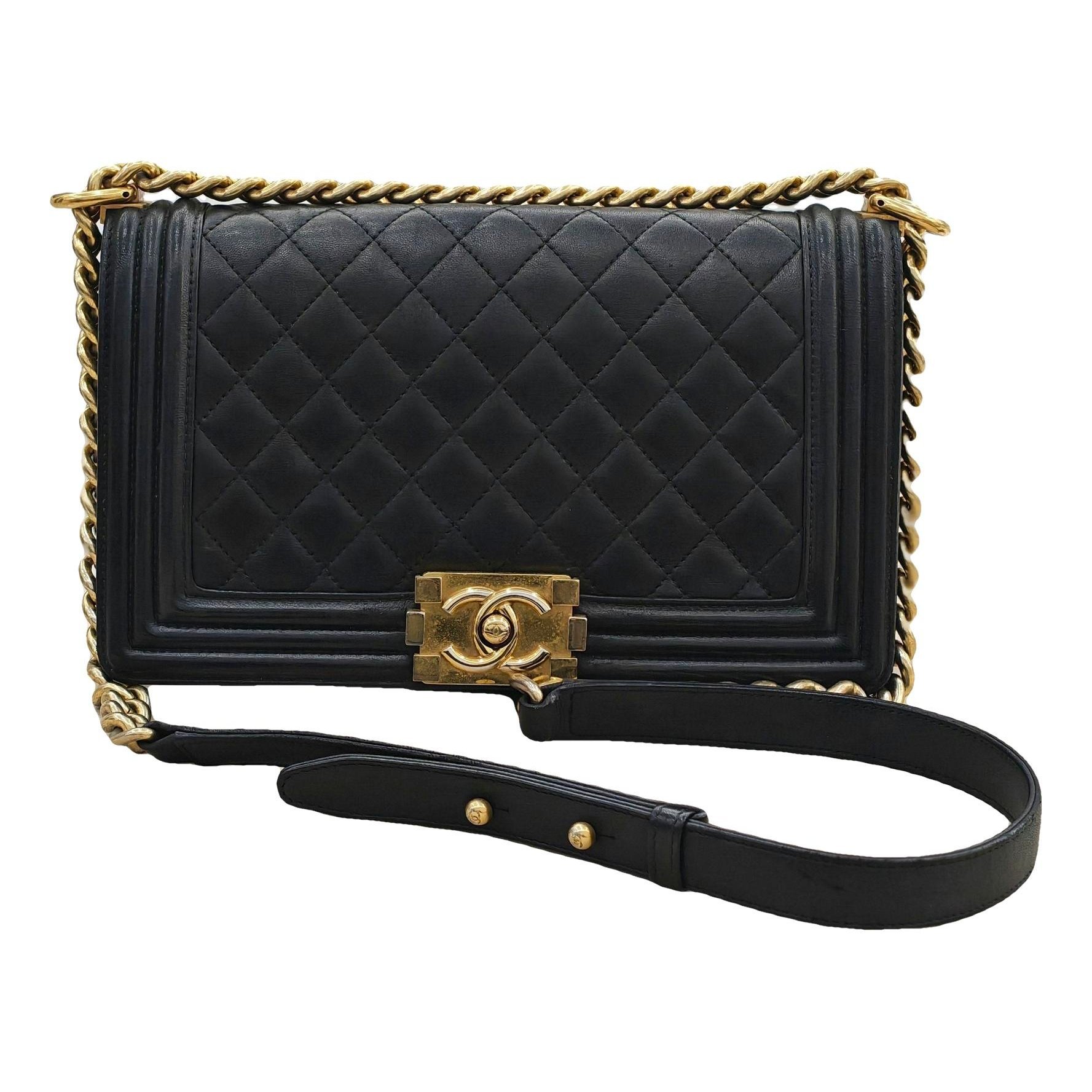 Chanel Boy leather crossbody bag