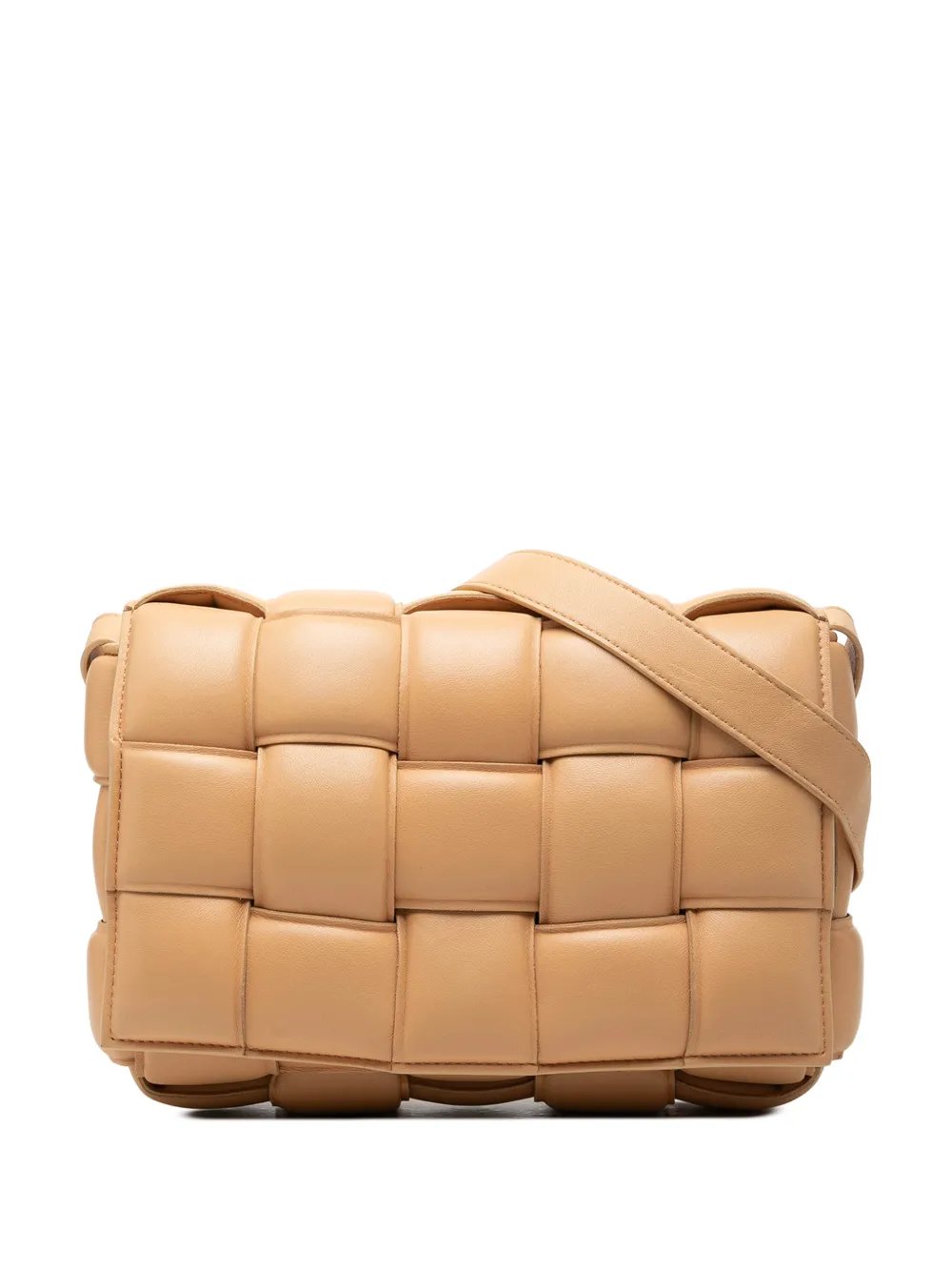 2012-2026 Nappa Intrecciato Padded Cassette crossbody bag