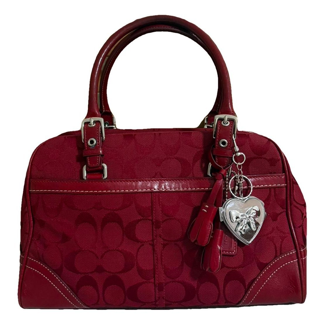 Leather handbag