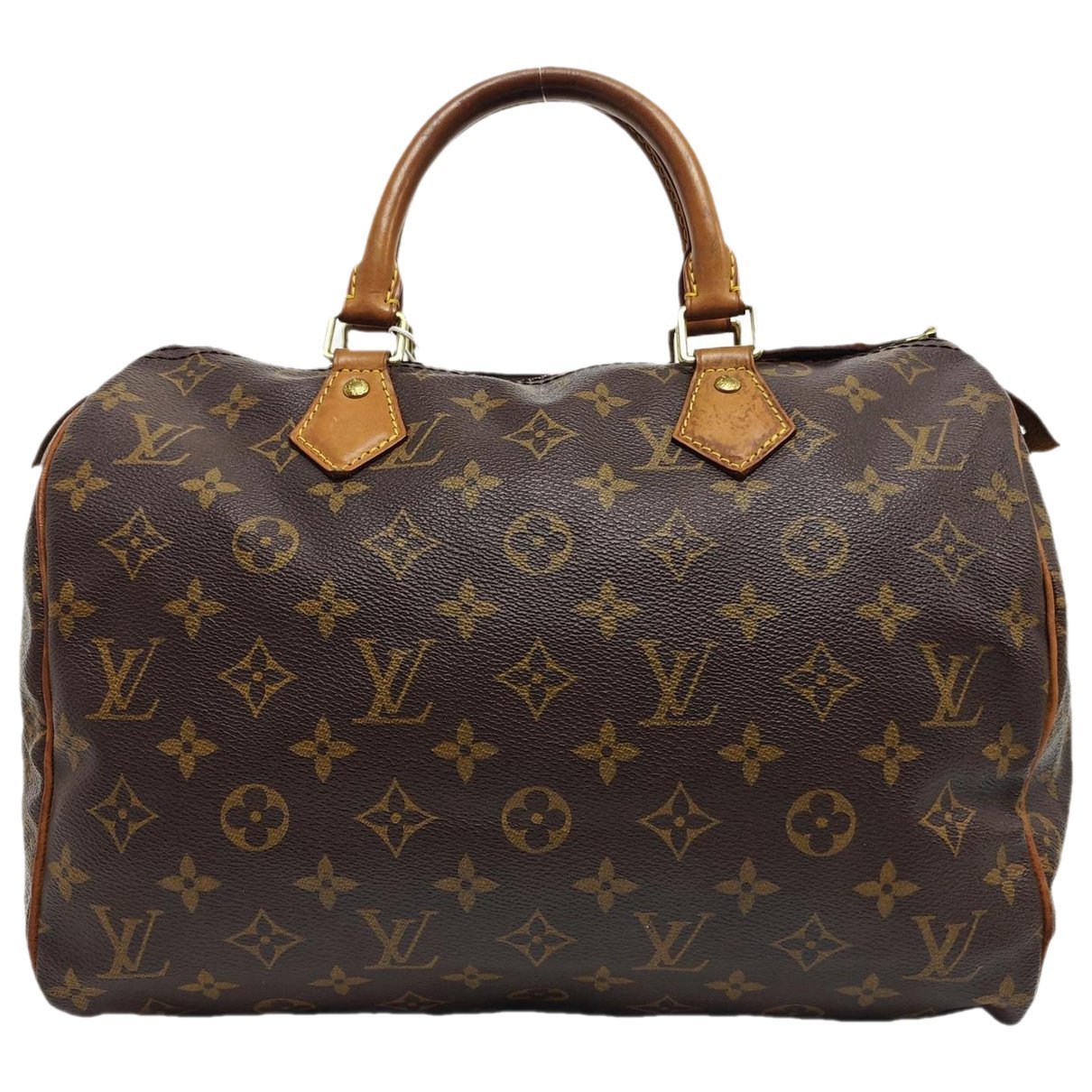 Nano Speedy / Mini HL leather handbag