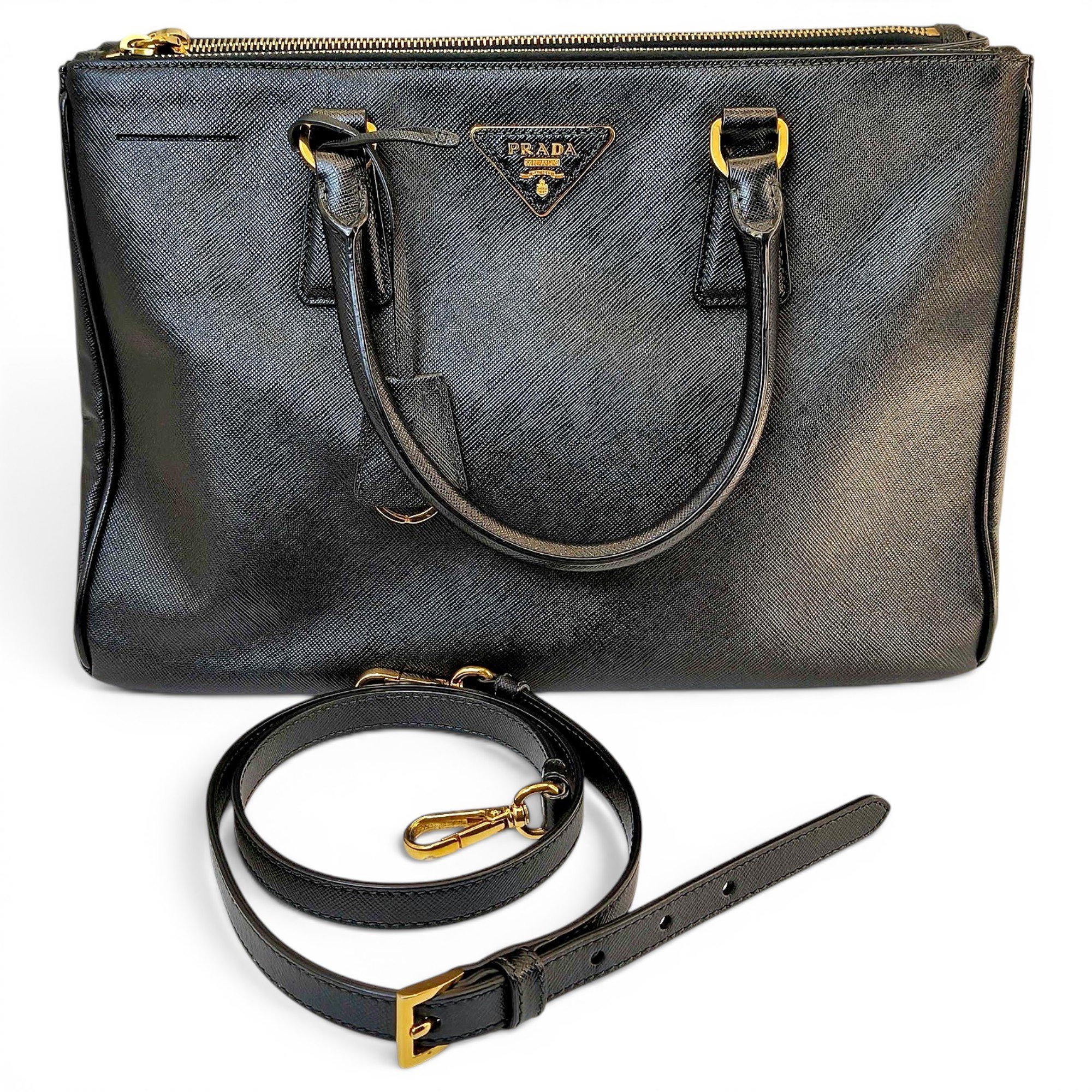 Prada Galleria leather handbag