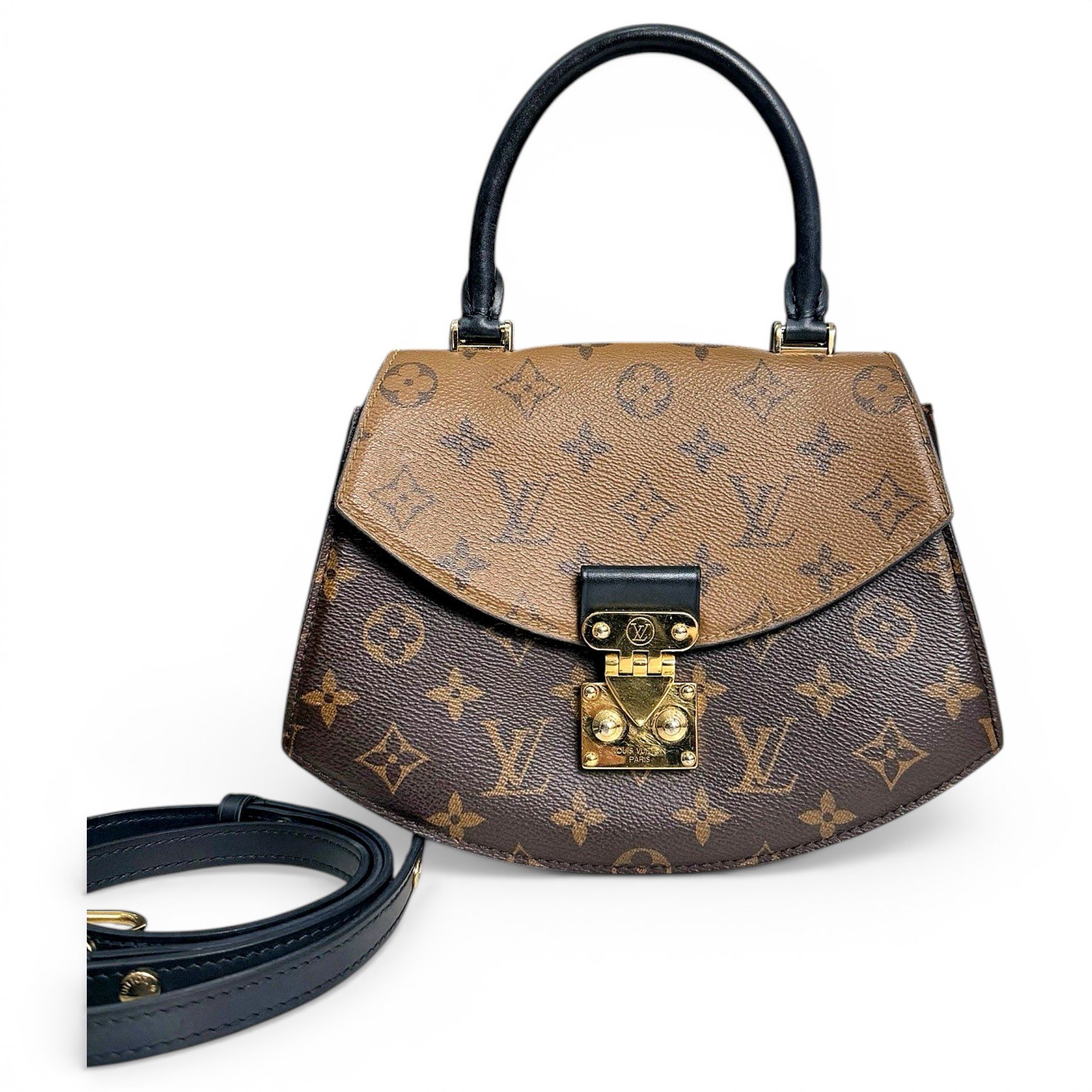 Metis leather satchel