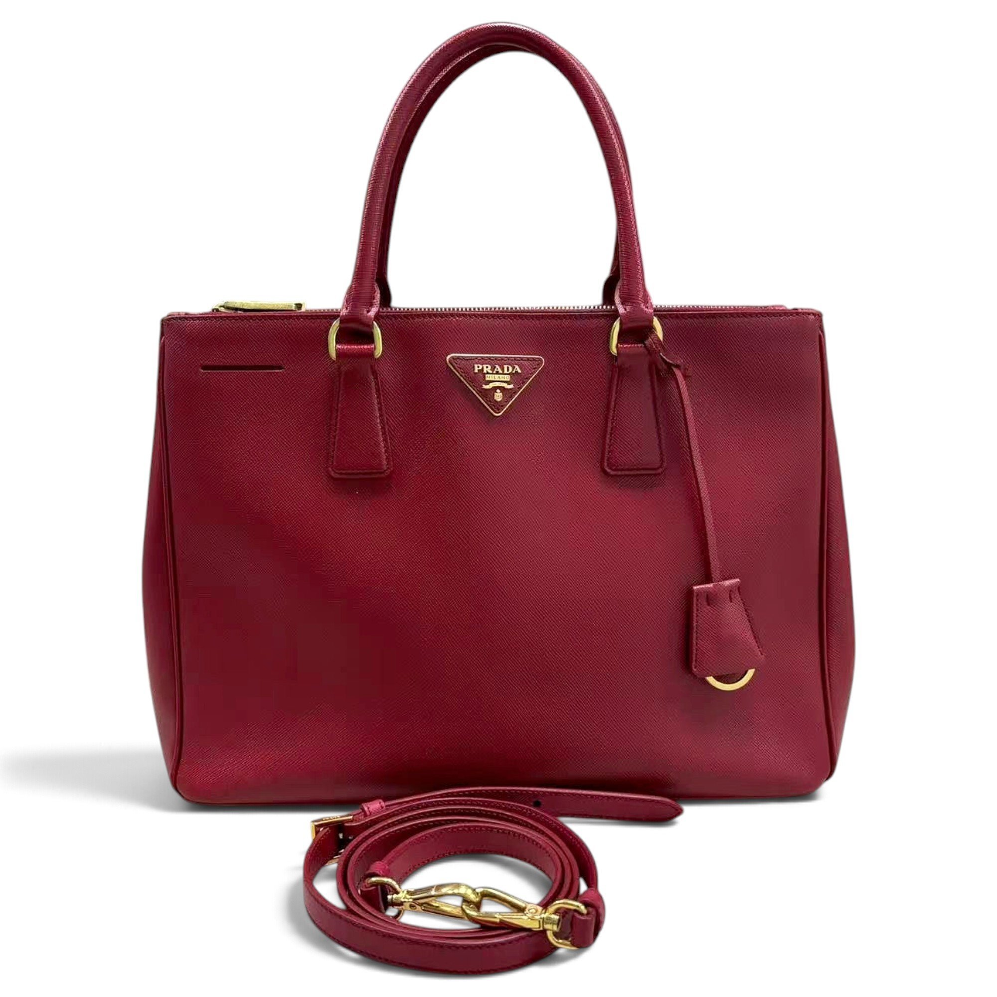 Galleria leather handbag