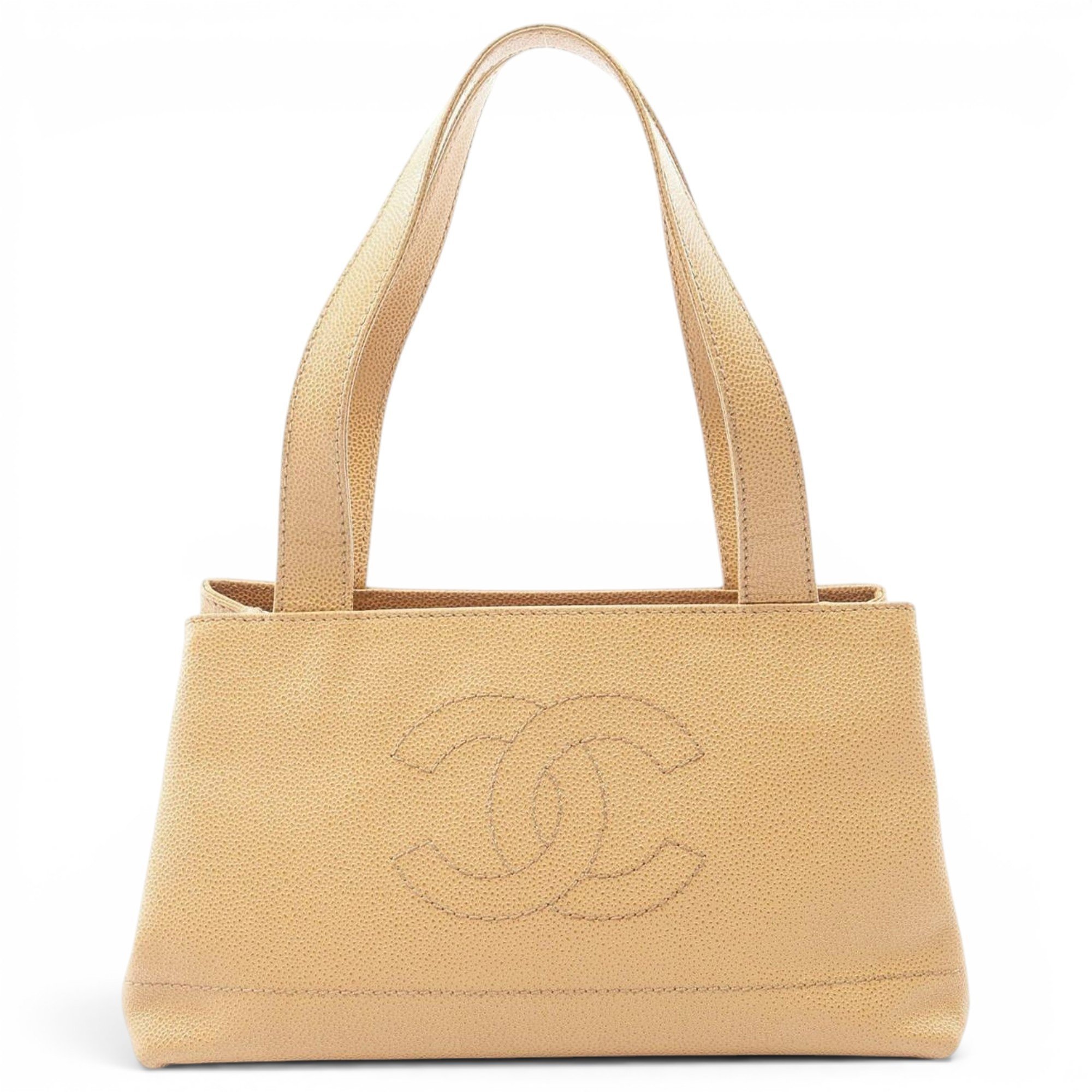 Leather tote