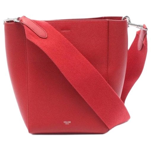 Seau Sangle leather tote