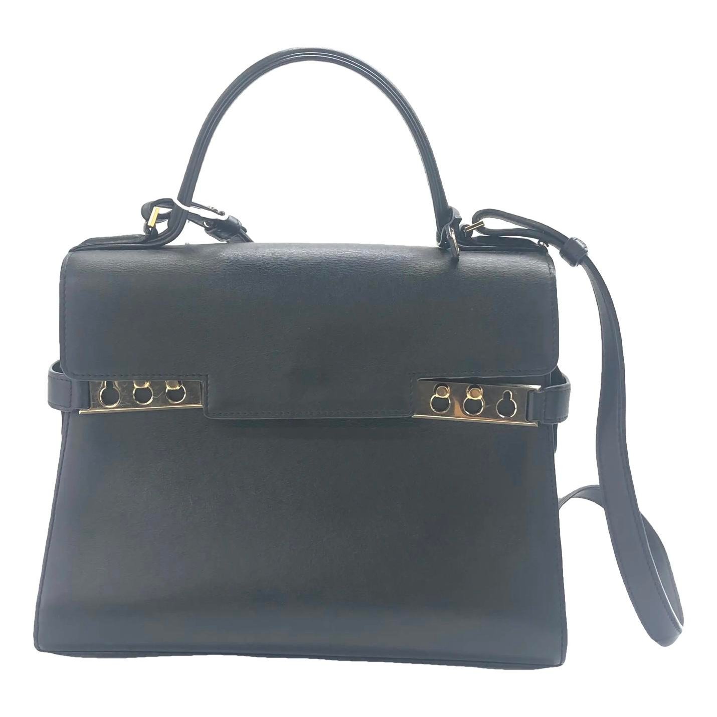 Tempête leather handbag