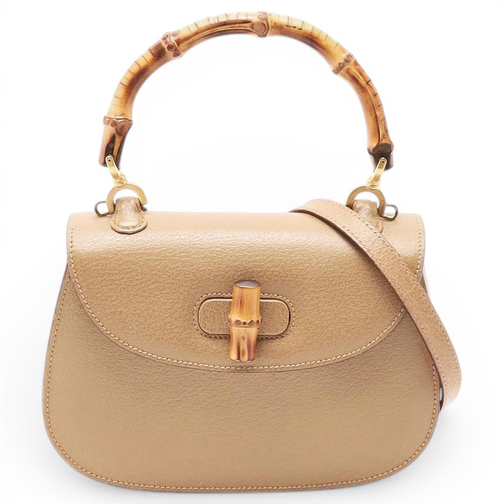 Bamboo Daily Top Handle leather handbag