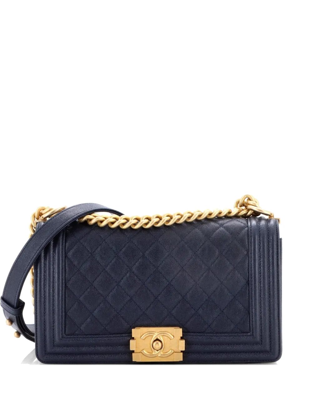 Boy Flap Bag Quilted Caviar Old Medium crossbody bag