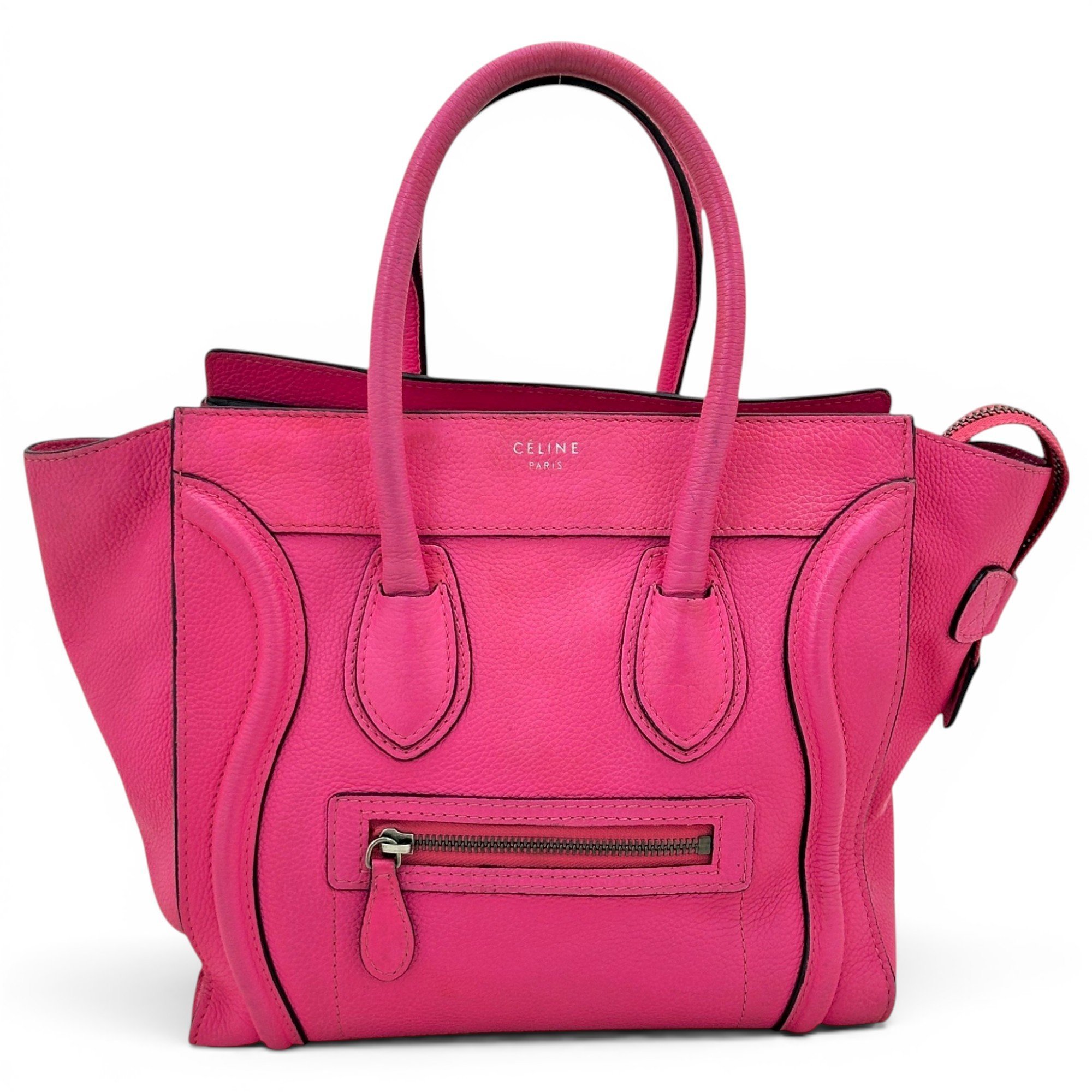 Celine Luggage leather tote