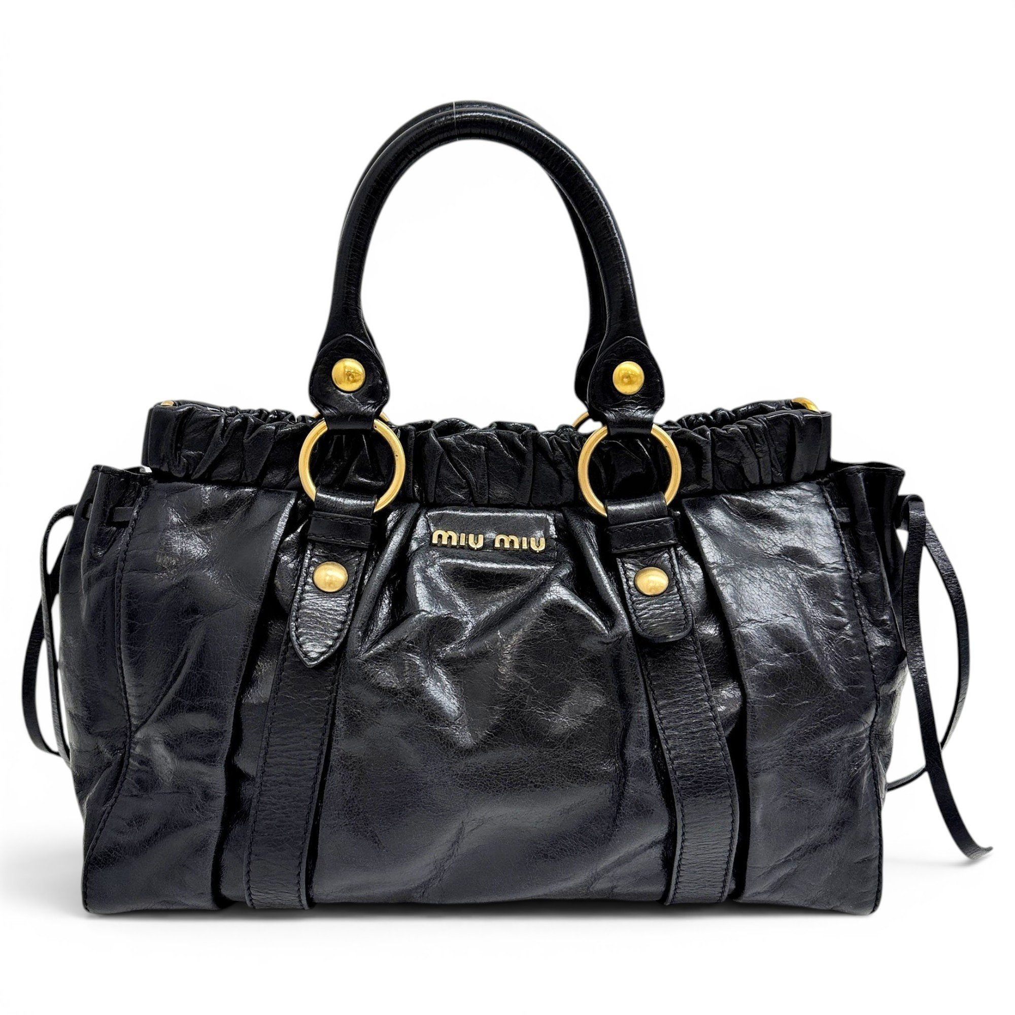 Vitello leather handbag