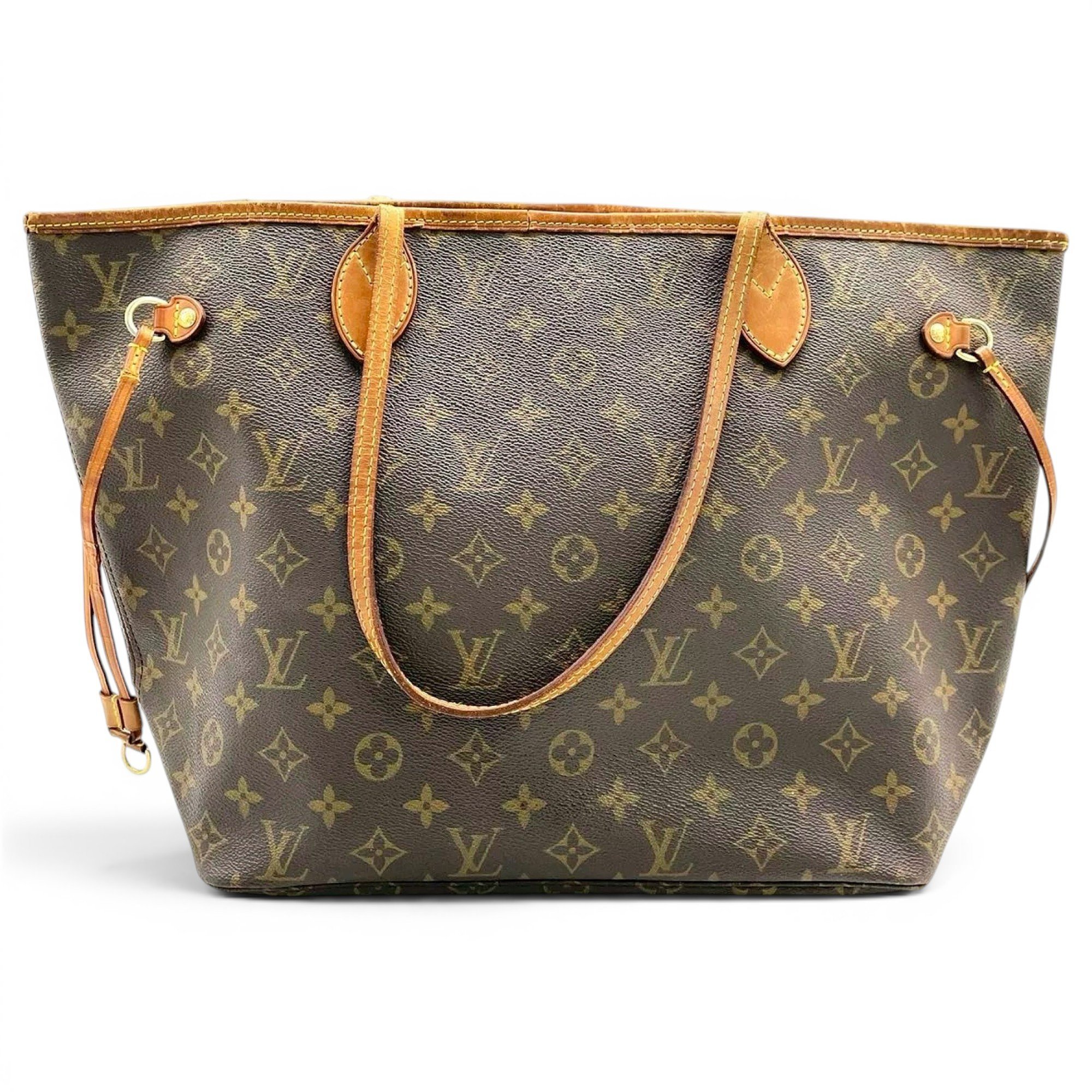 Neverfull leather tote
