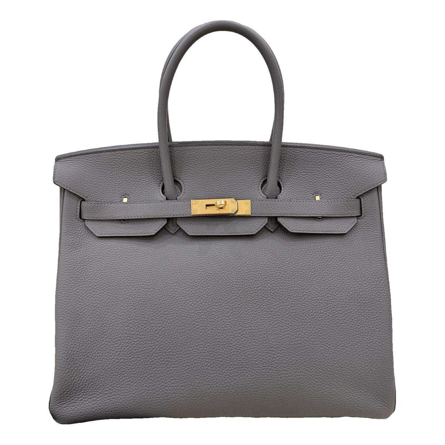 Hermes Birkin 35 Handbag Togo Leather