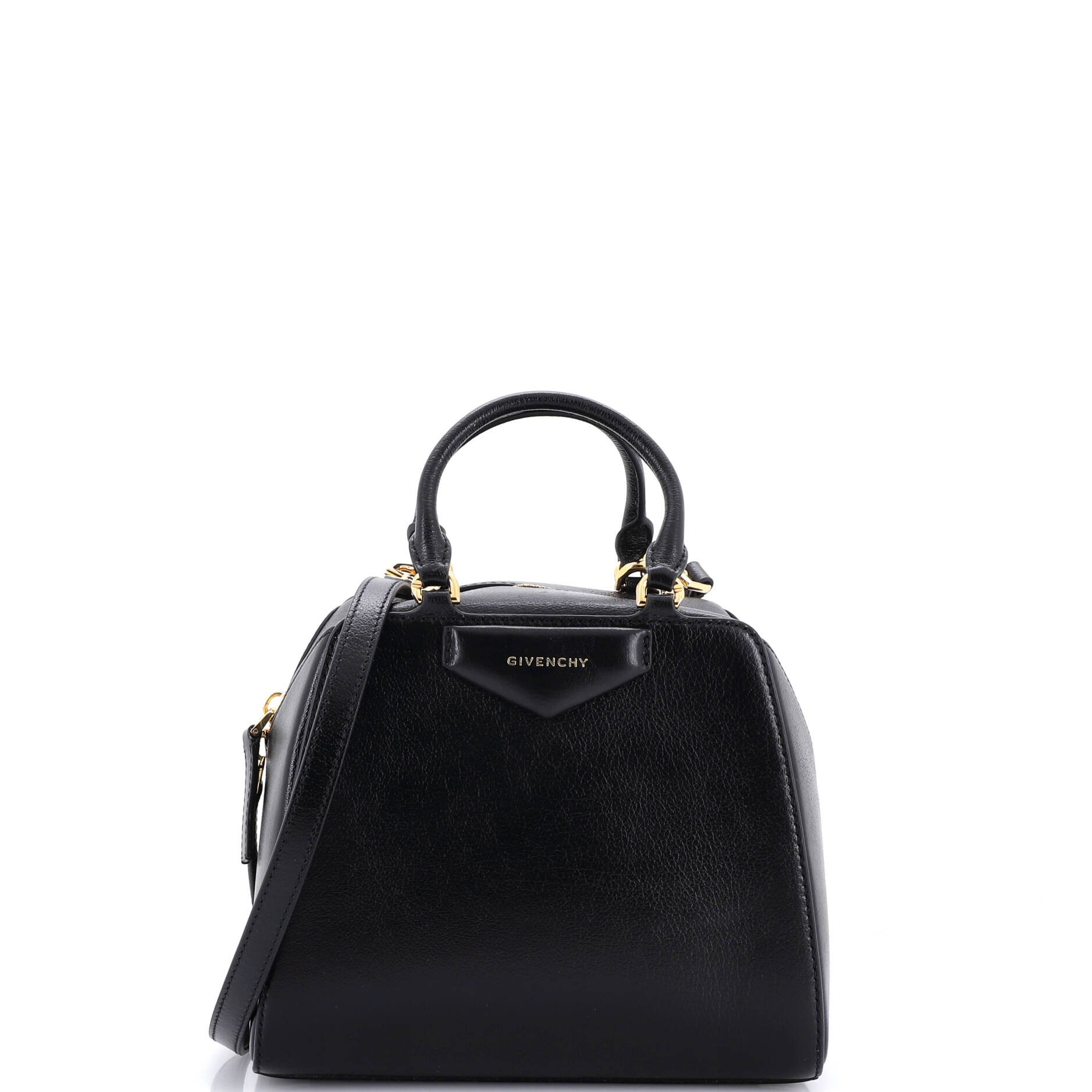 Antigona Cube Bag Leather Mini