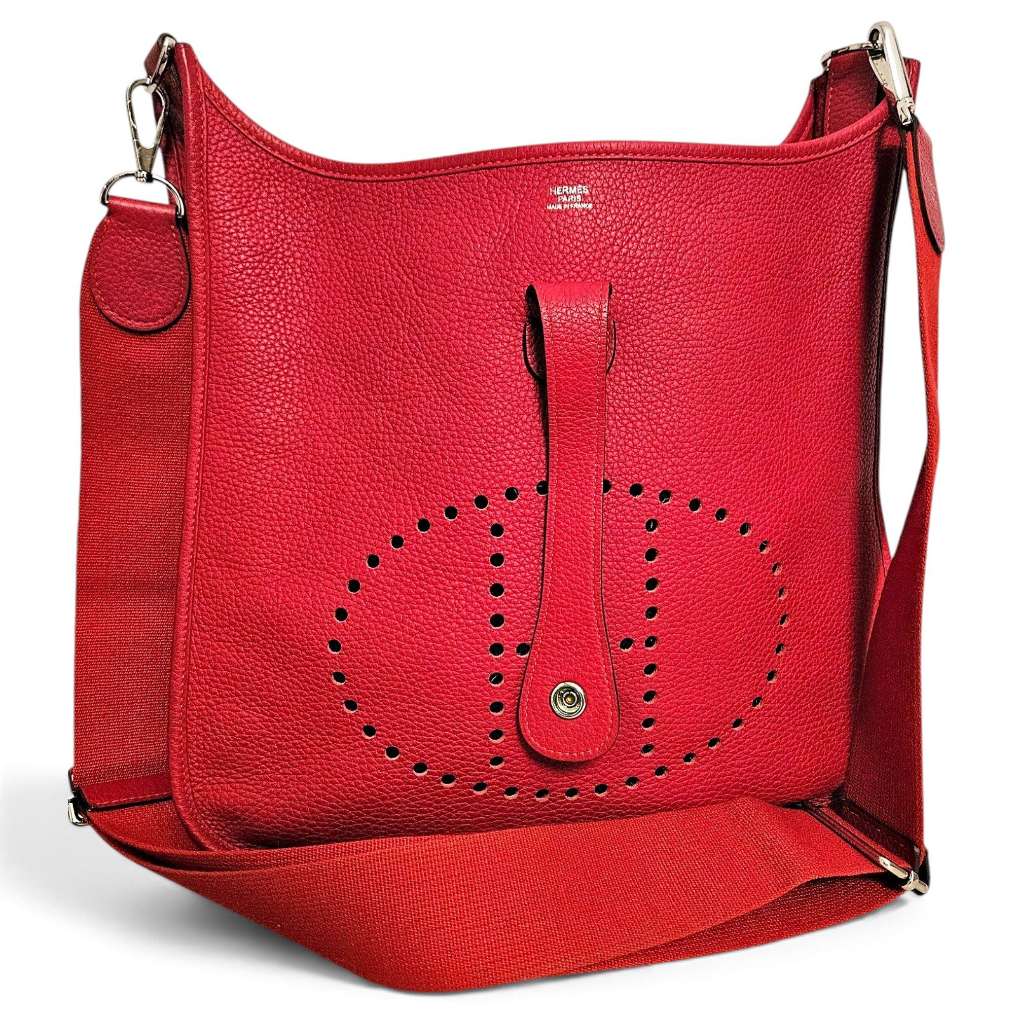 Evelyne leather crossbody bag