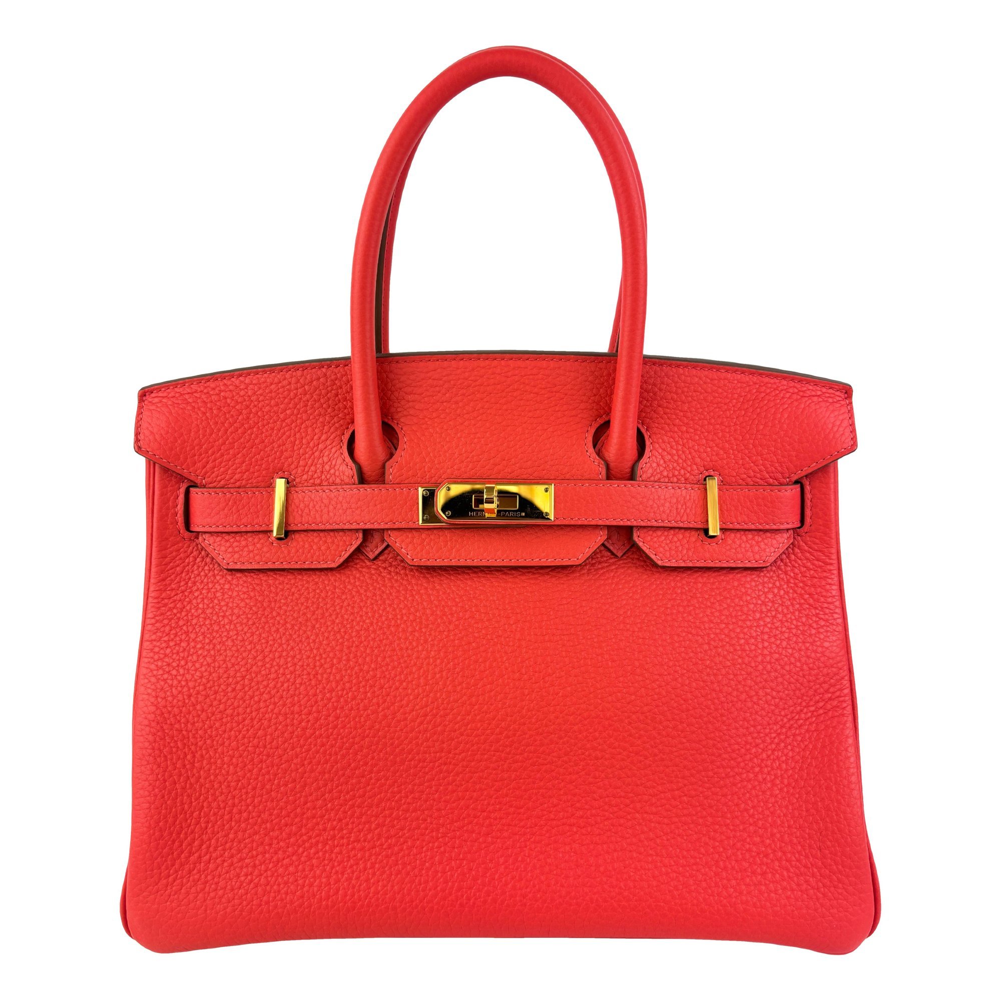 Birkin 30 leather handbag