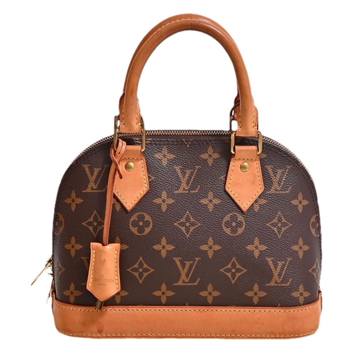 Alma leather handbag