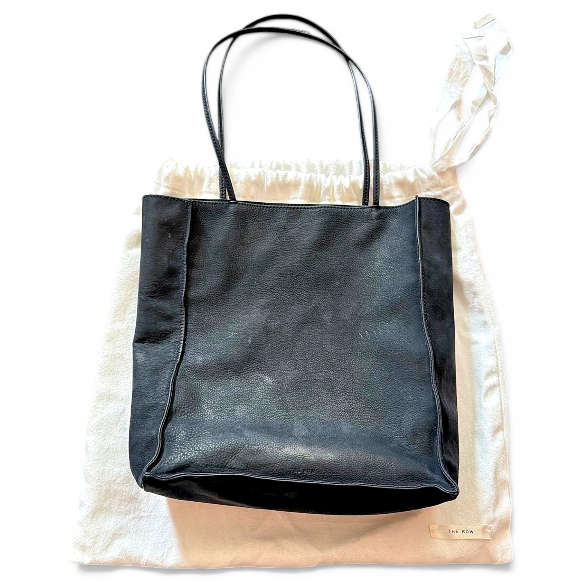 Leather tote