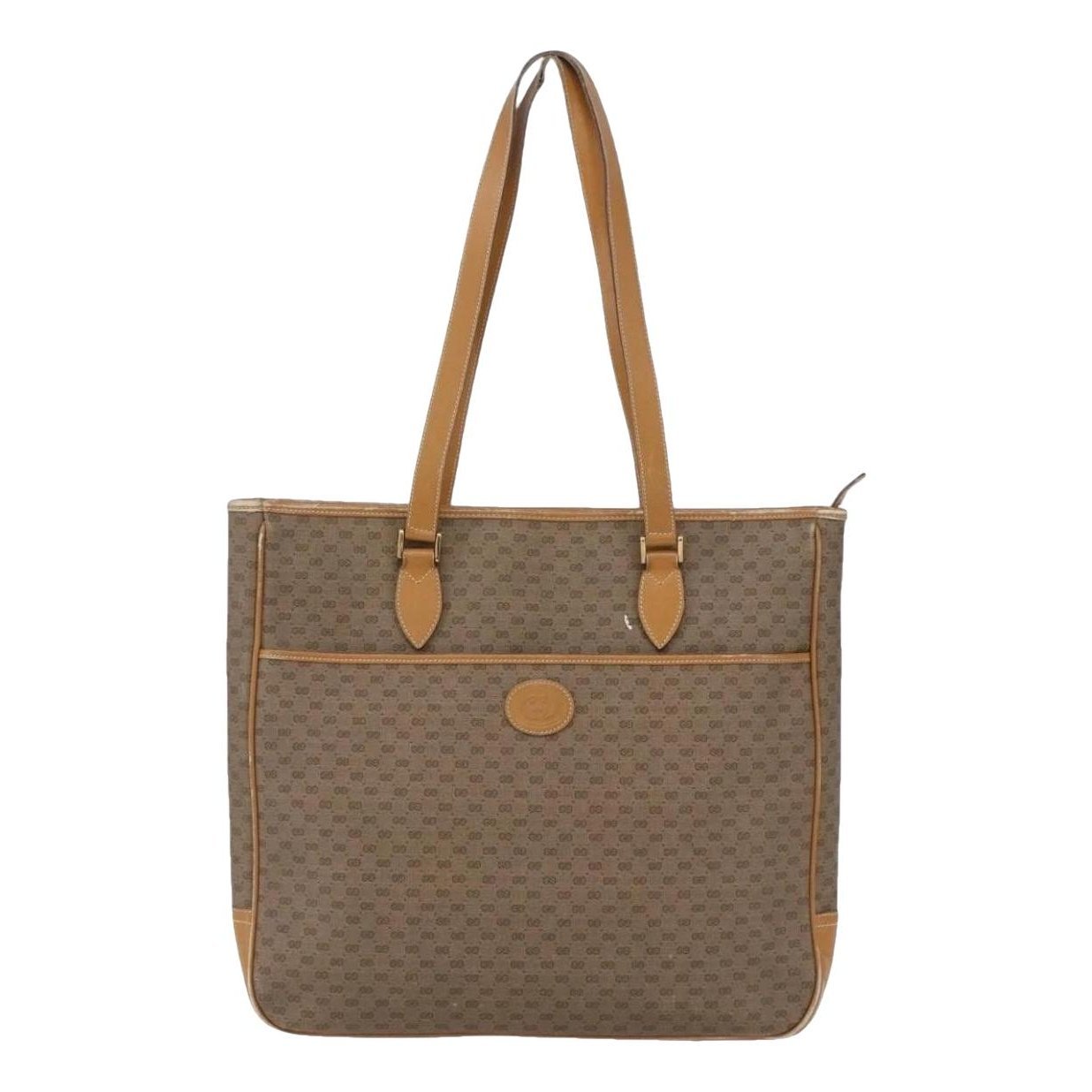 Leather tote