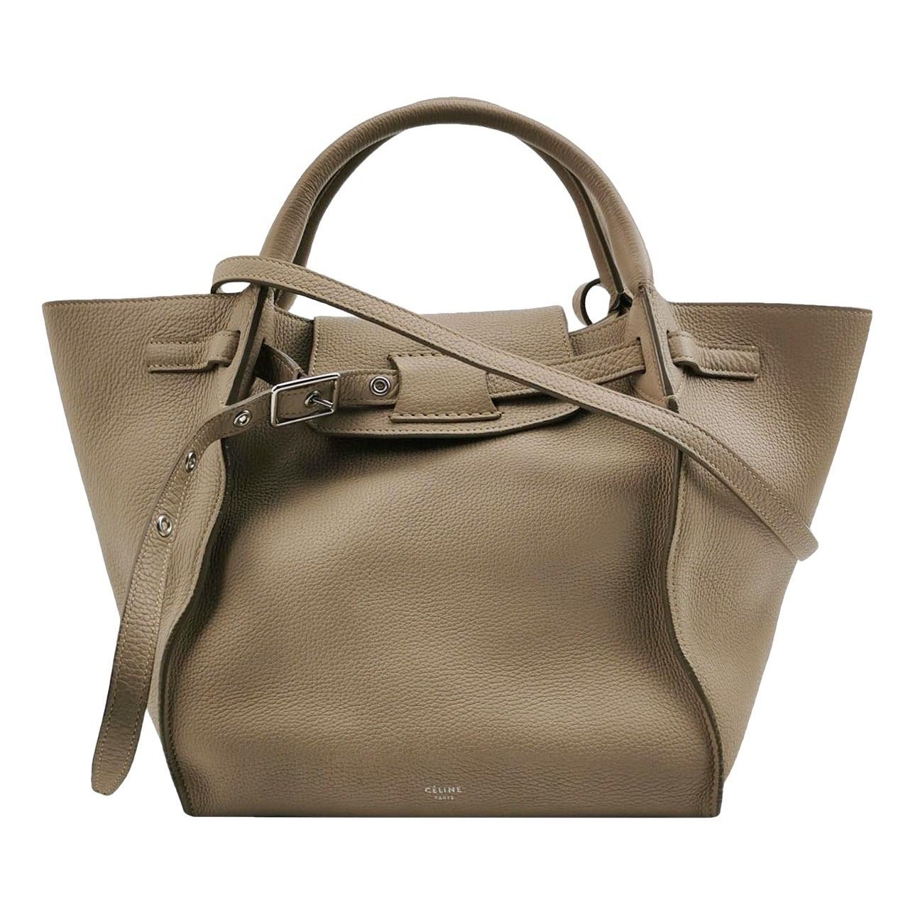 Big Bag leather handbag
