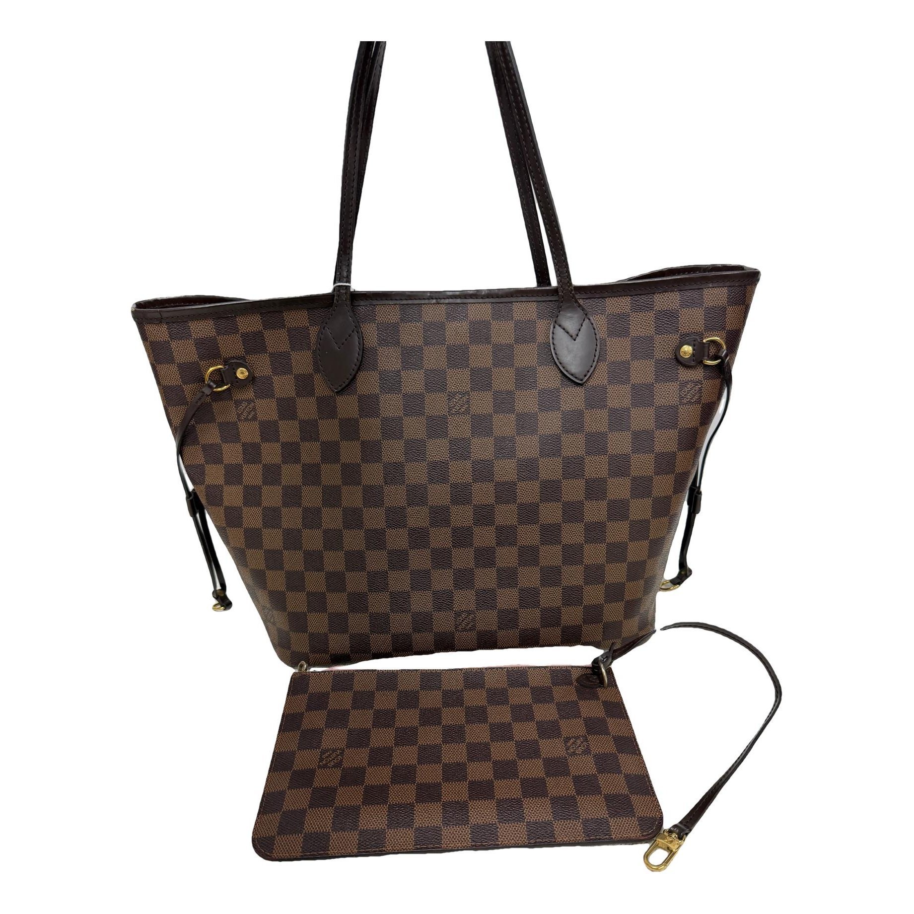 Neverfull patent leather handbag