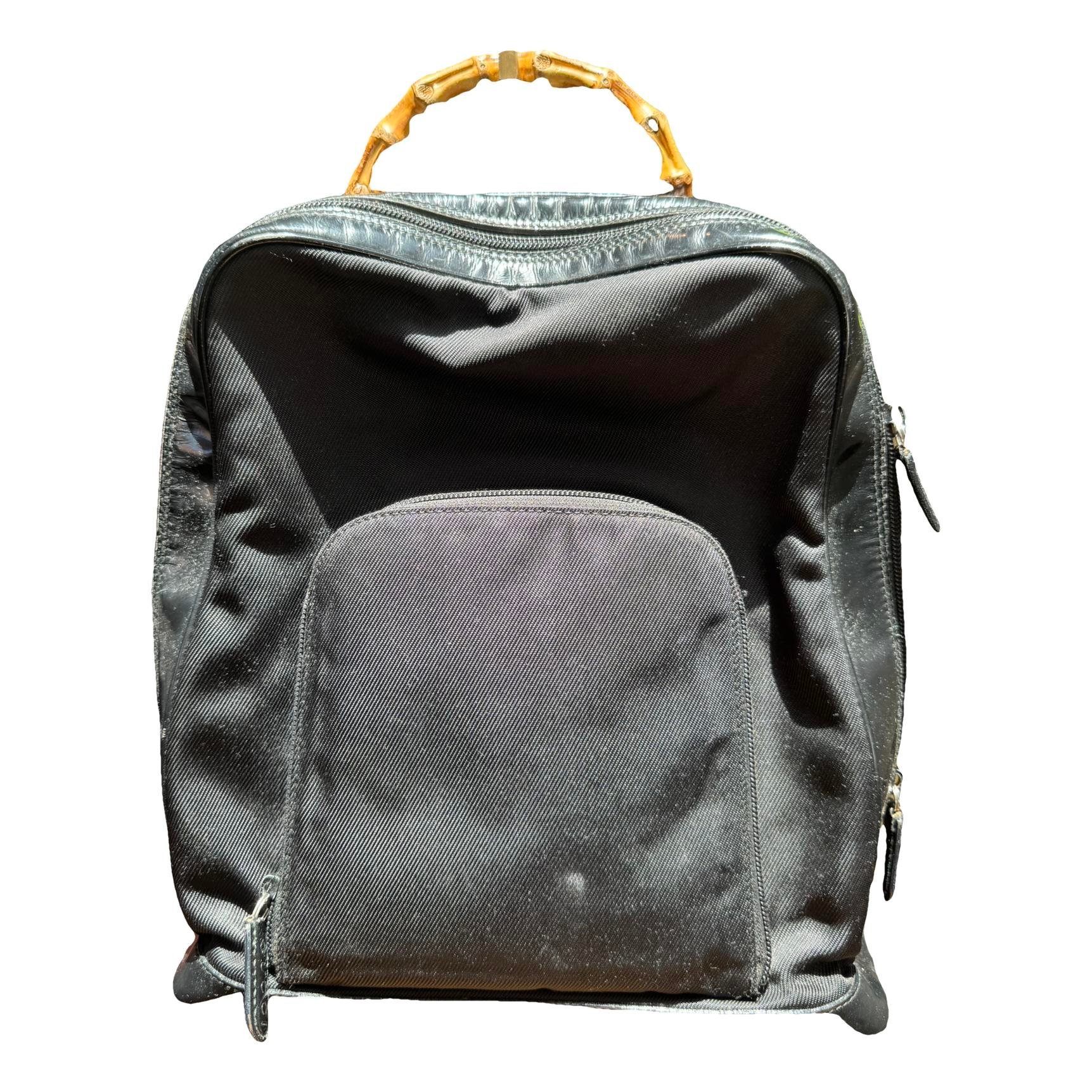 Vintage Bamboo cloth backpack