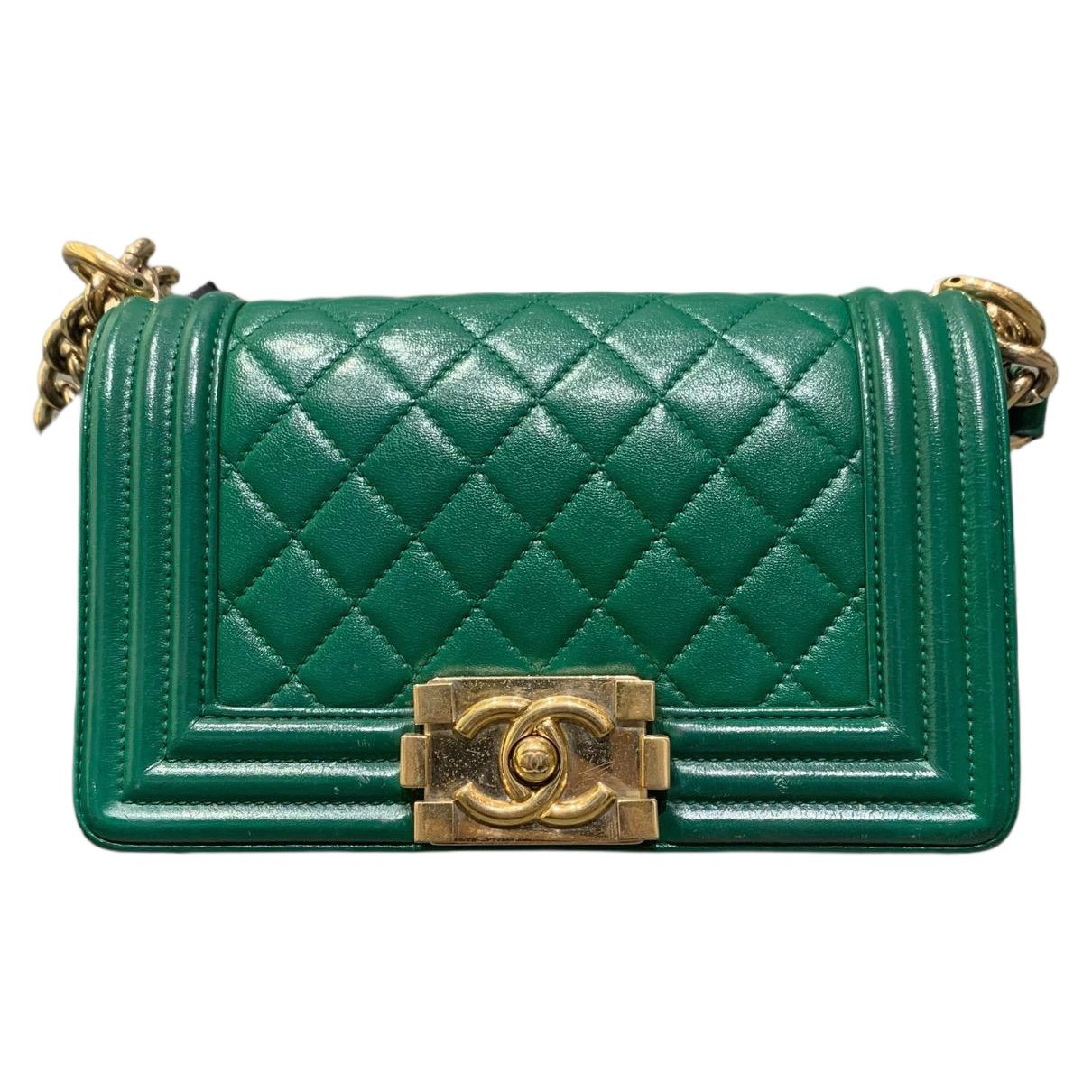 Boy leather crossbody bag