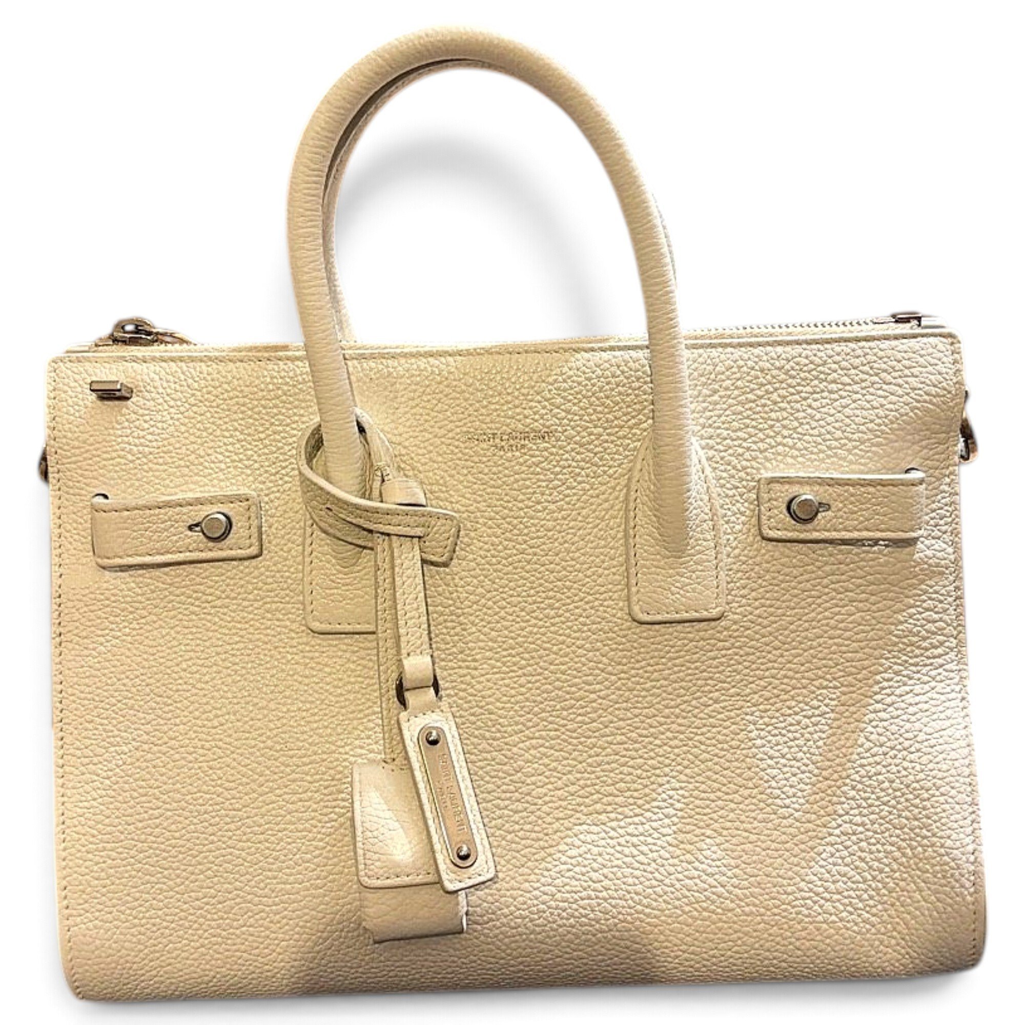 Saint Laurent Sac de Jour leather handbag