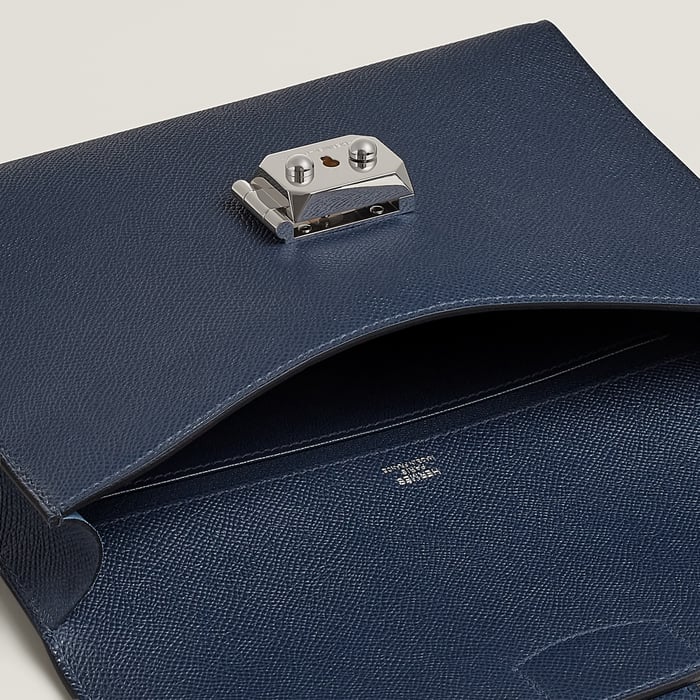 Bleu Abysse Sac a Depeches 24 Pouch