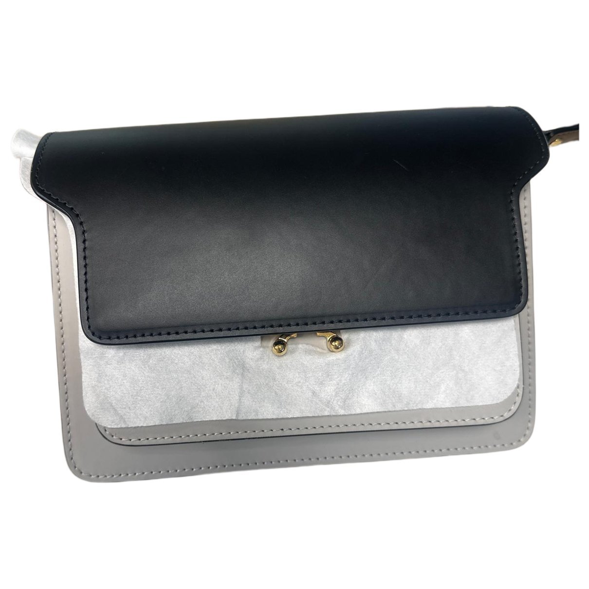 Marni Trunk leather handbag