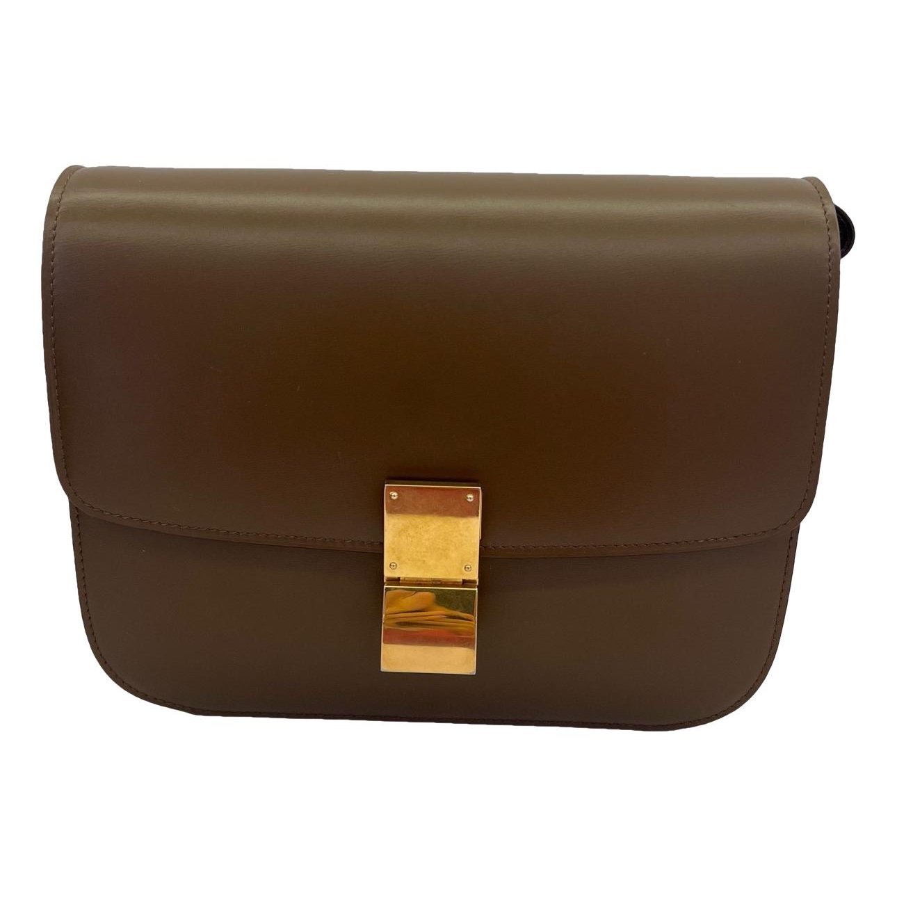 Classic leather crossbody bag