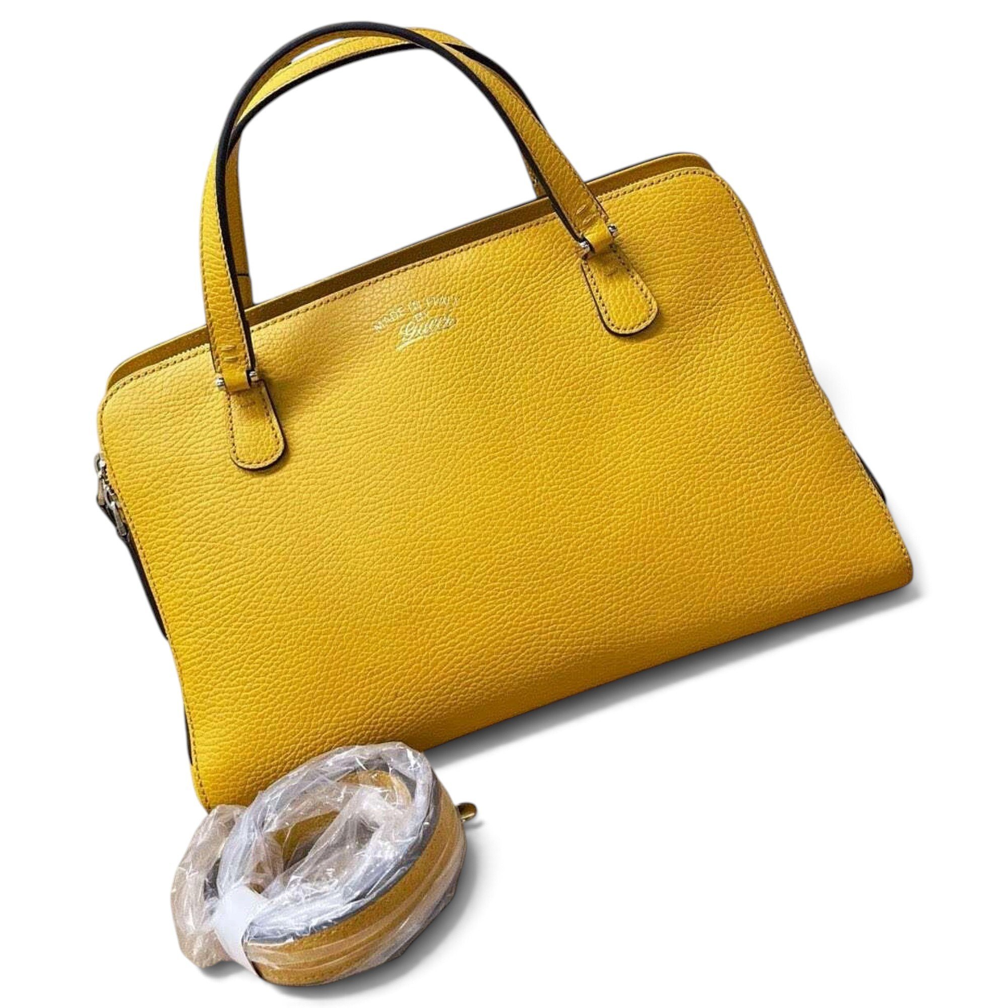 Leather handbag