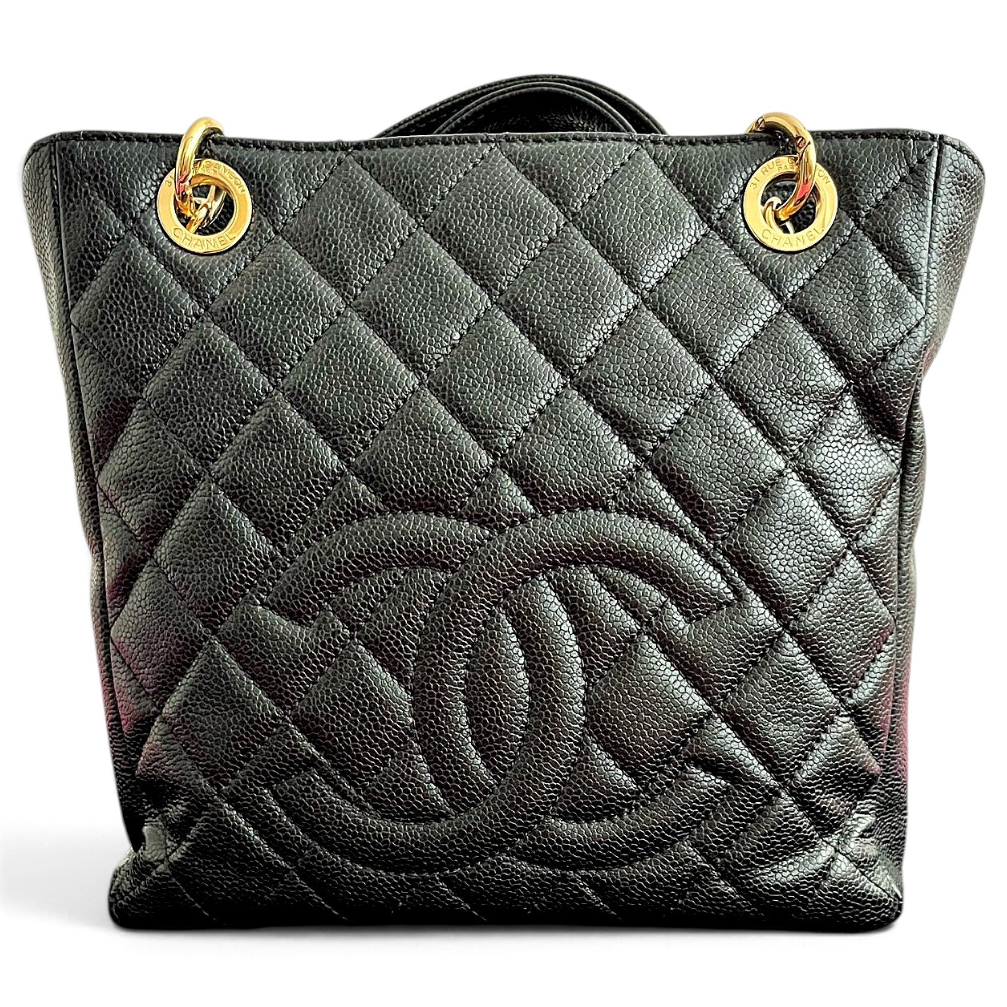 Petite Shopping Tote leather tote
