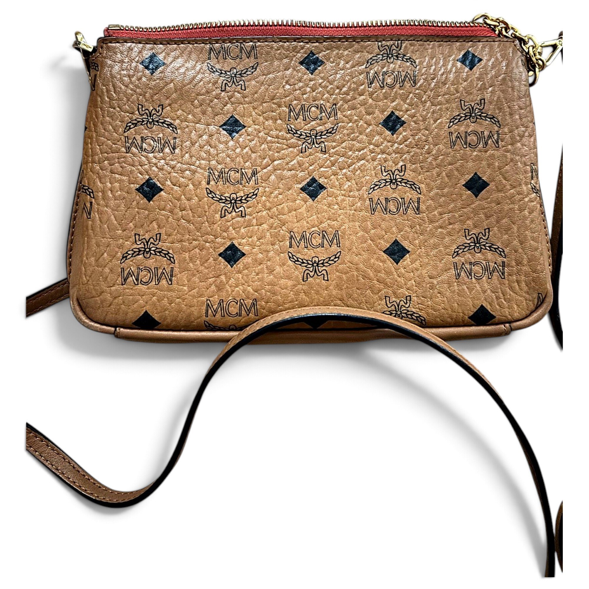 Leather crossbody bag