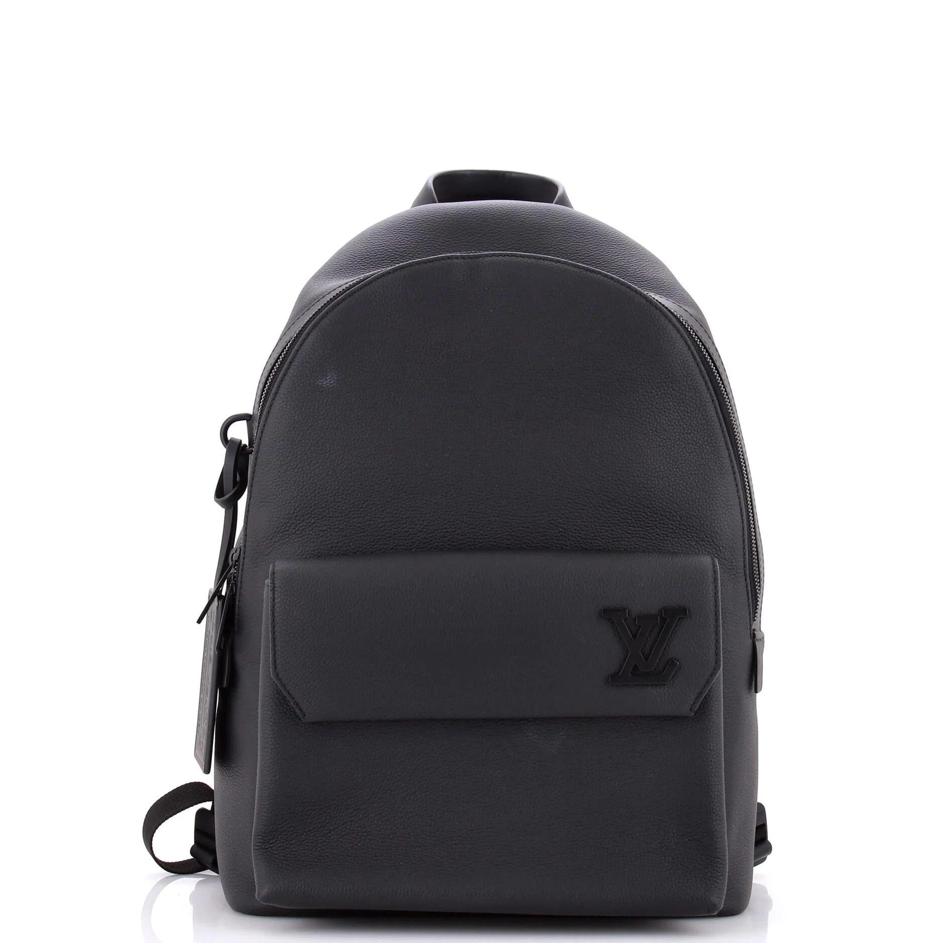 Leather backpack