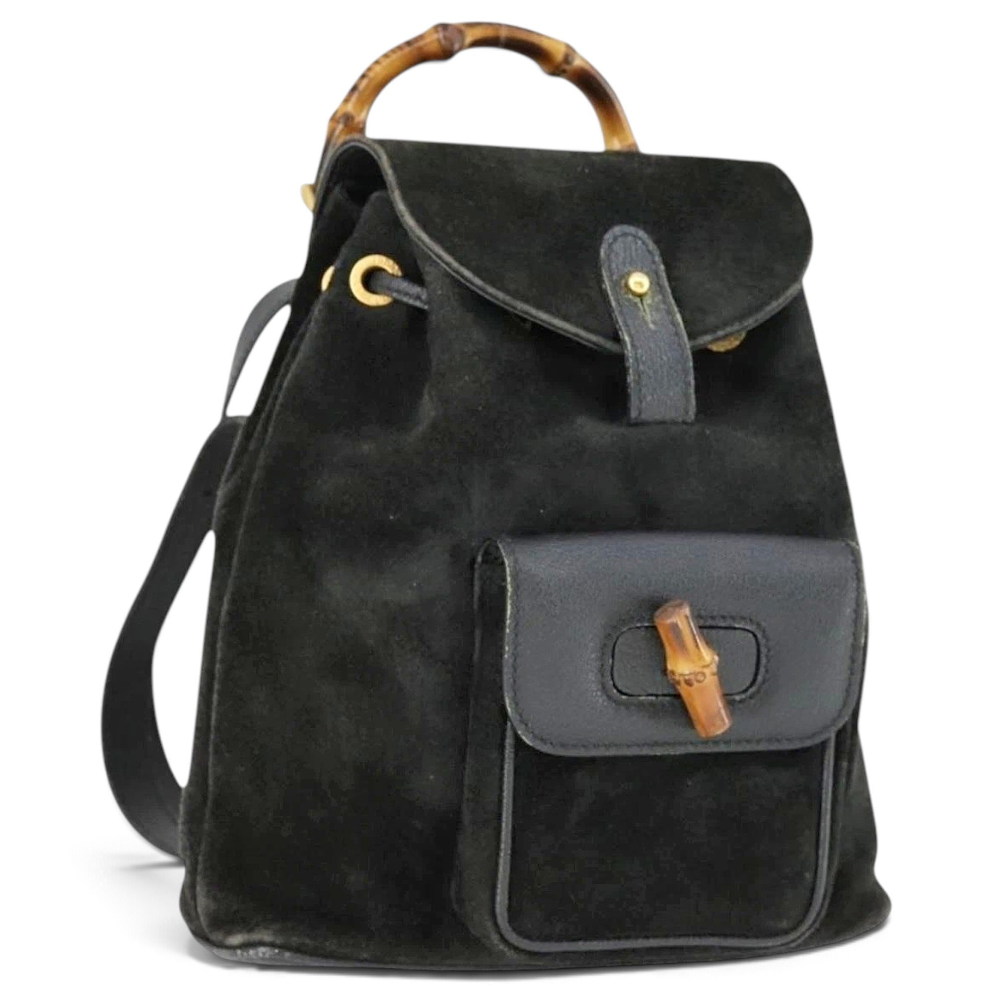 Bamboo Tassel Oval backpack