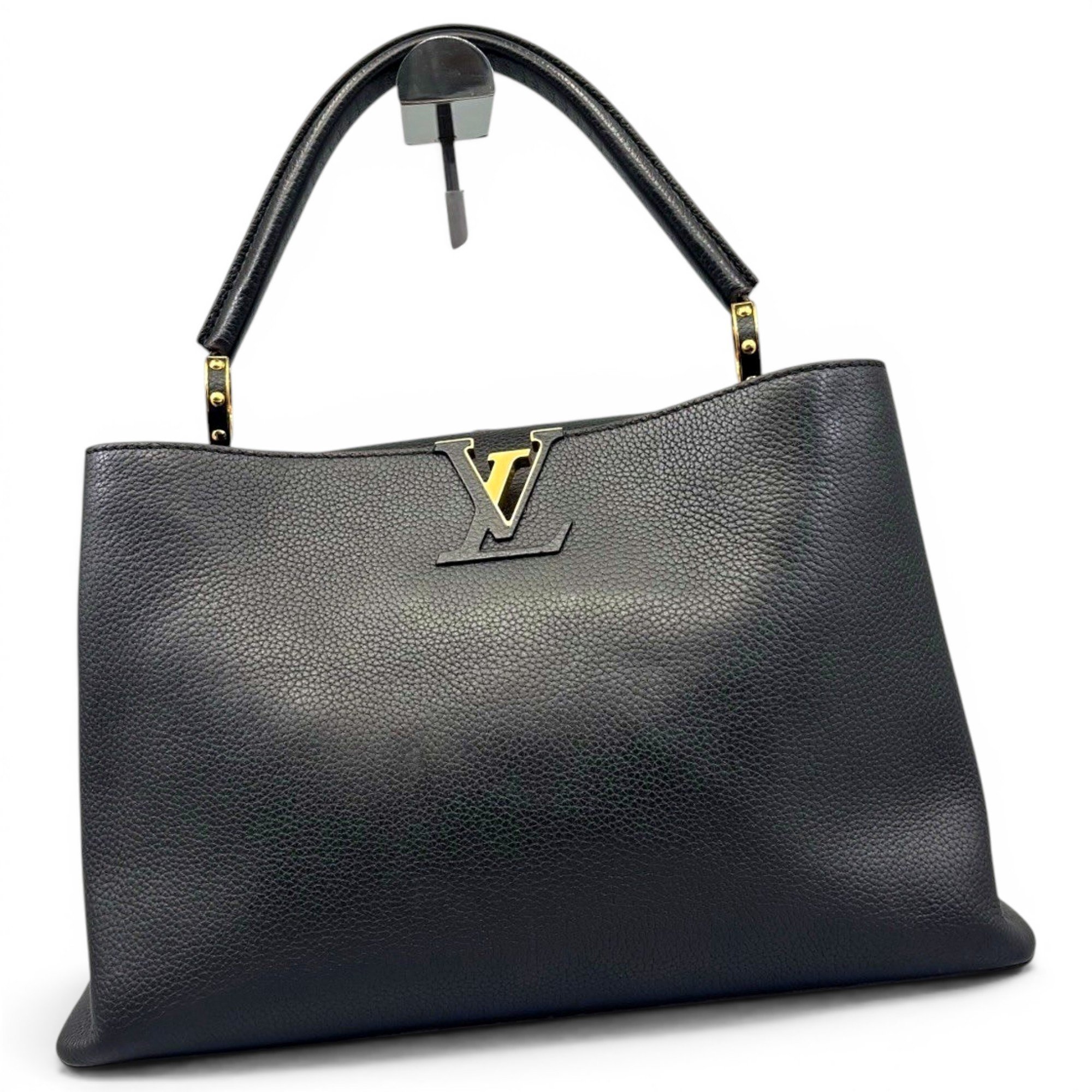 Capucines leather handbag