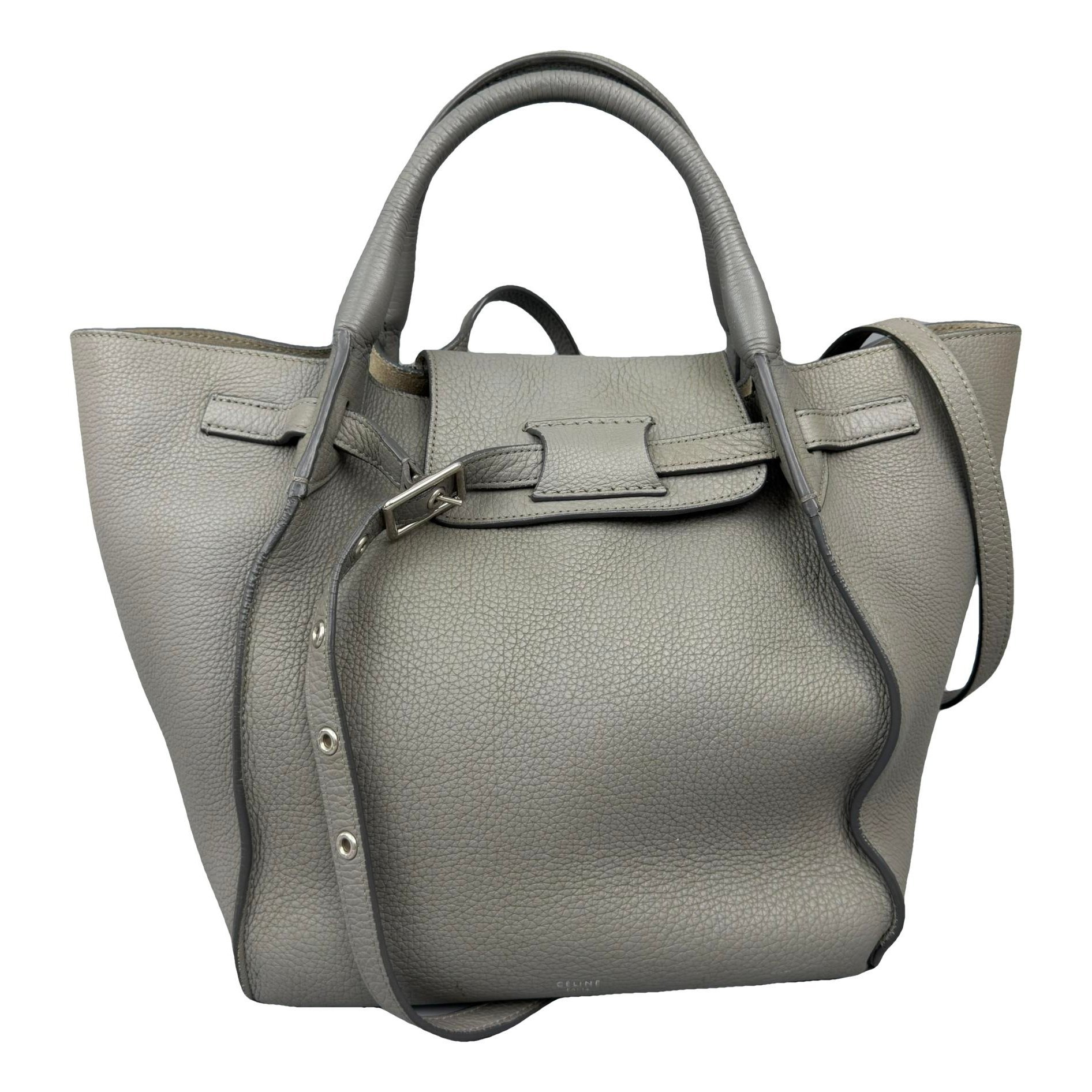 Big Bag leather handbag