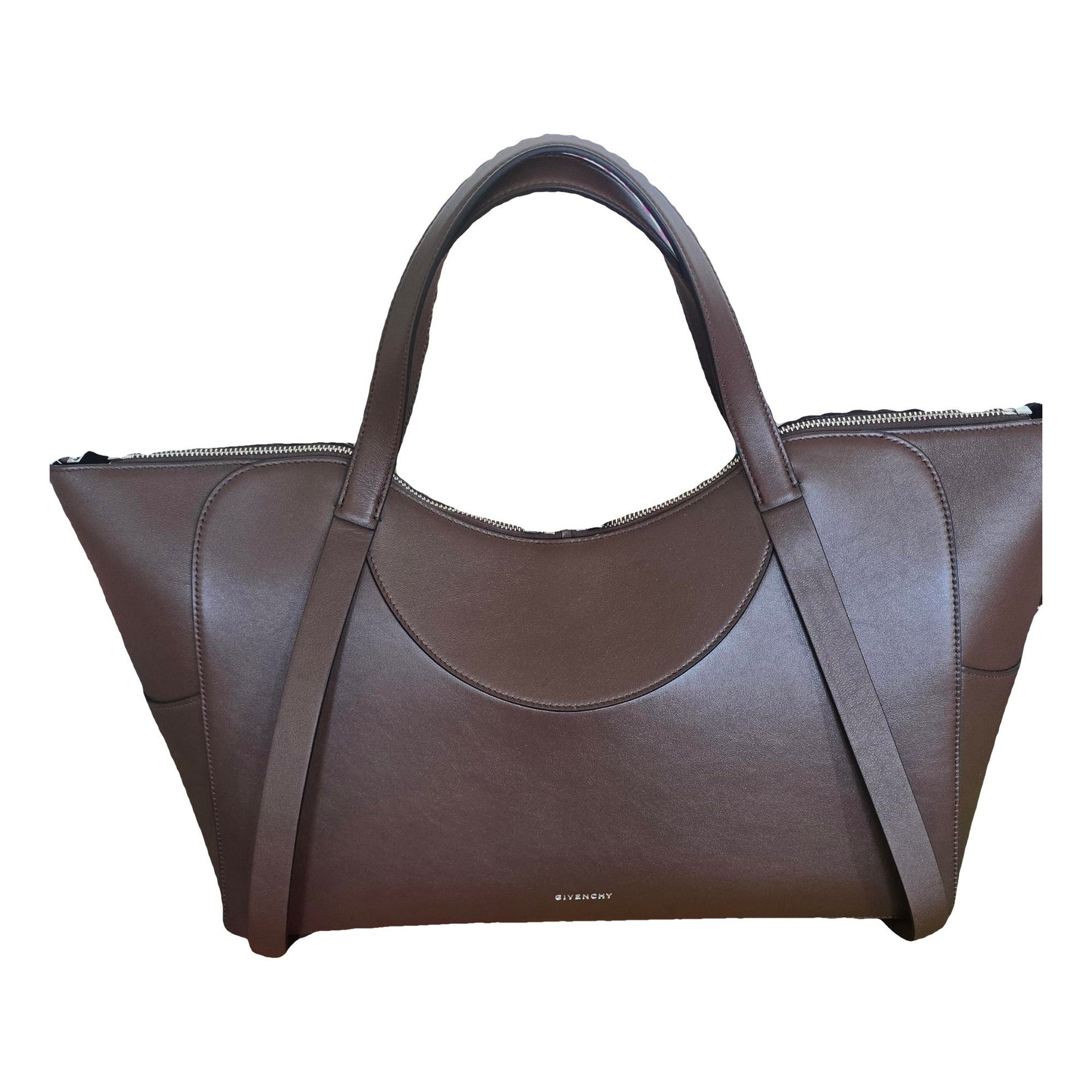 Leather crossbody bag
