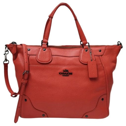 Leather satchel