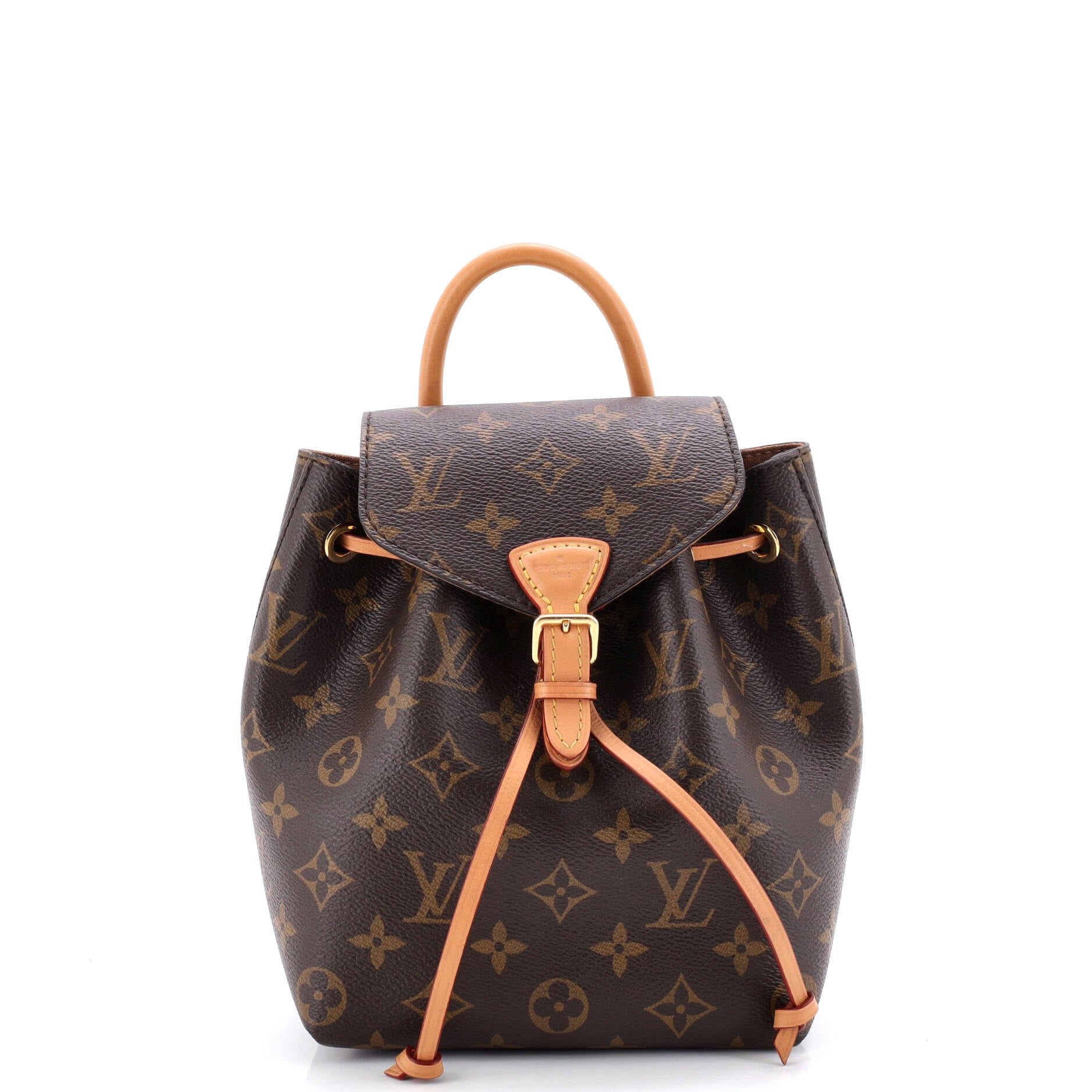 Louis Vuitton Montsouris NM Backpack Monogram Canvas with Leather BB