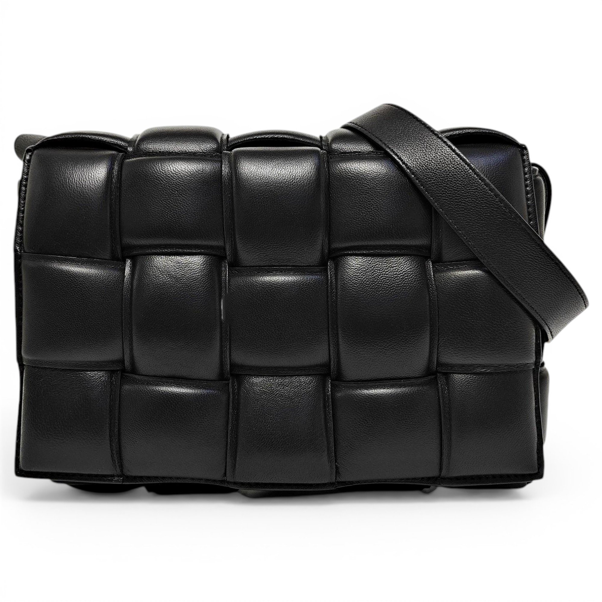 Brick Cassette leather handbag