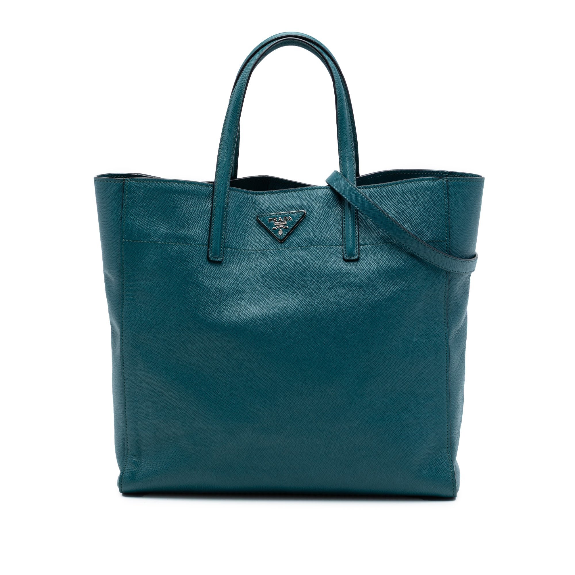 Leather tote