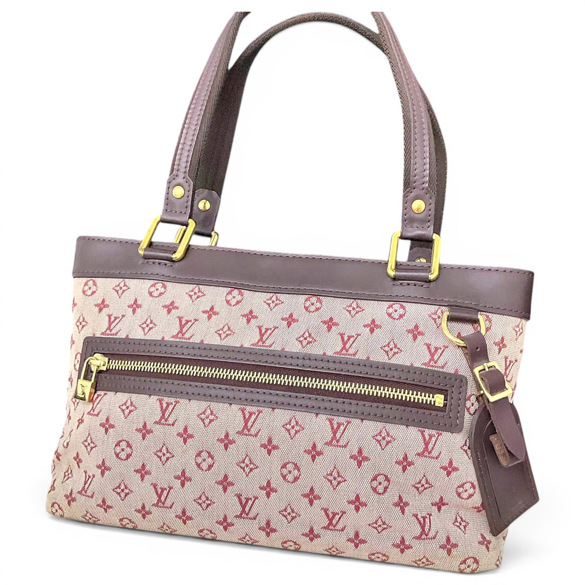Lucile leather handbag