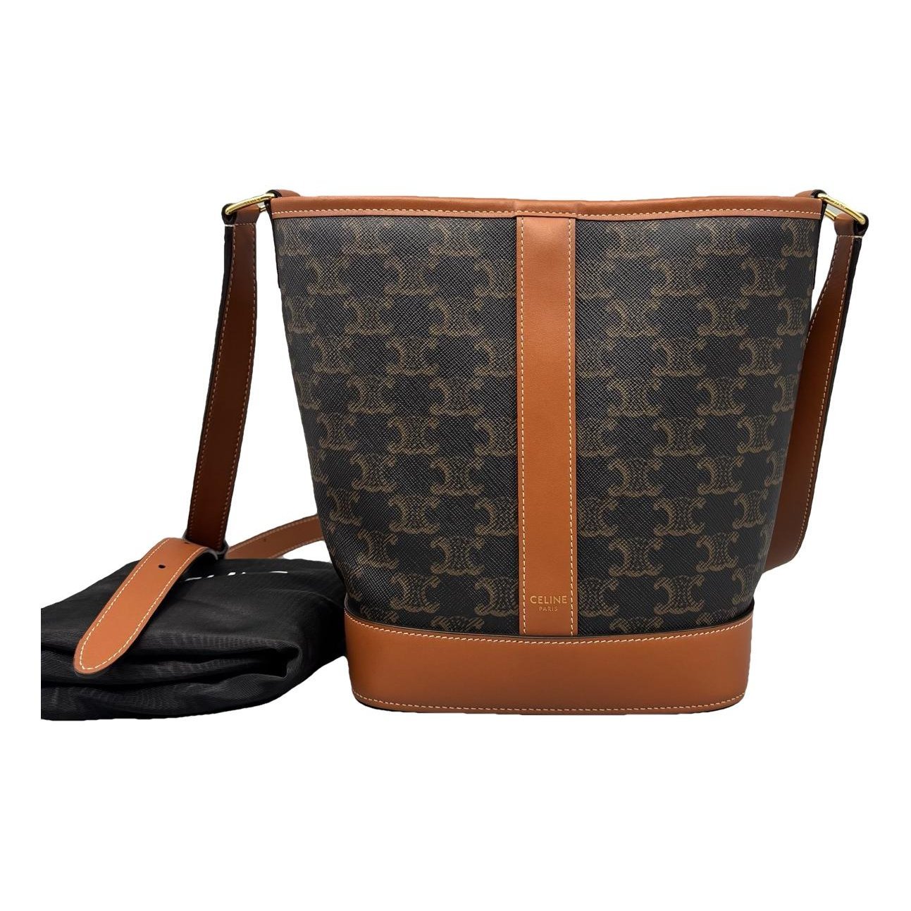 SAC SEAU leather handbag